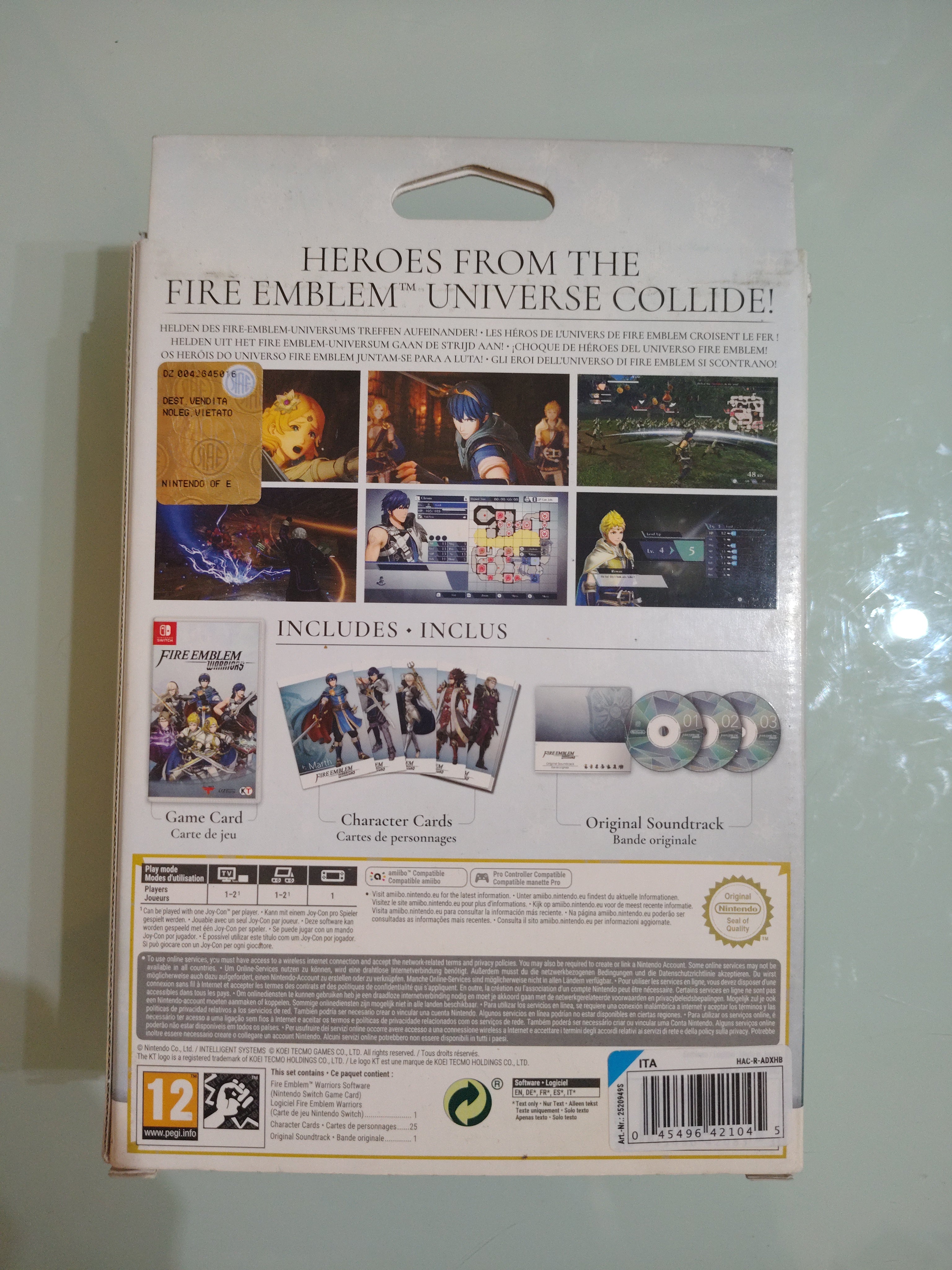 Fire Emblem Warriors Limited Edition Nintendo Switch Game