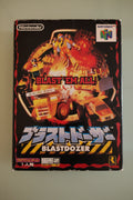BLASTDOZER N64 Nintendo 64 Japan Import Action NTSC-J Boxato Completo Giapponese
