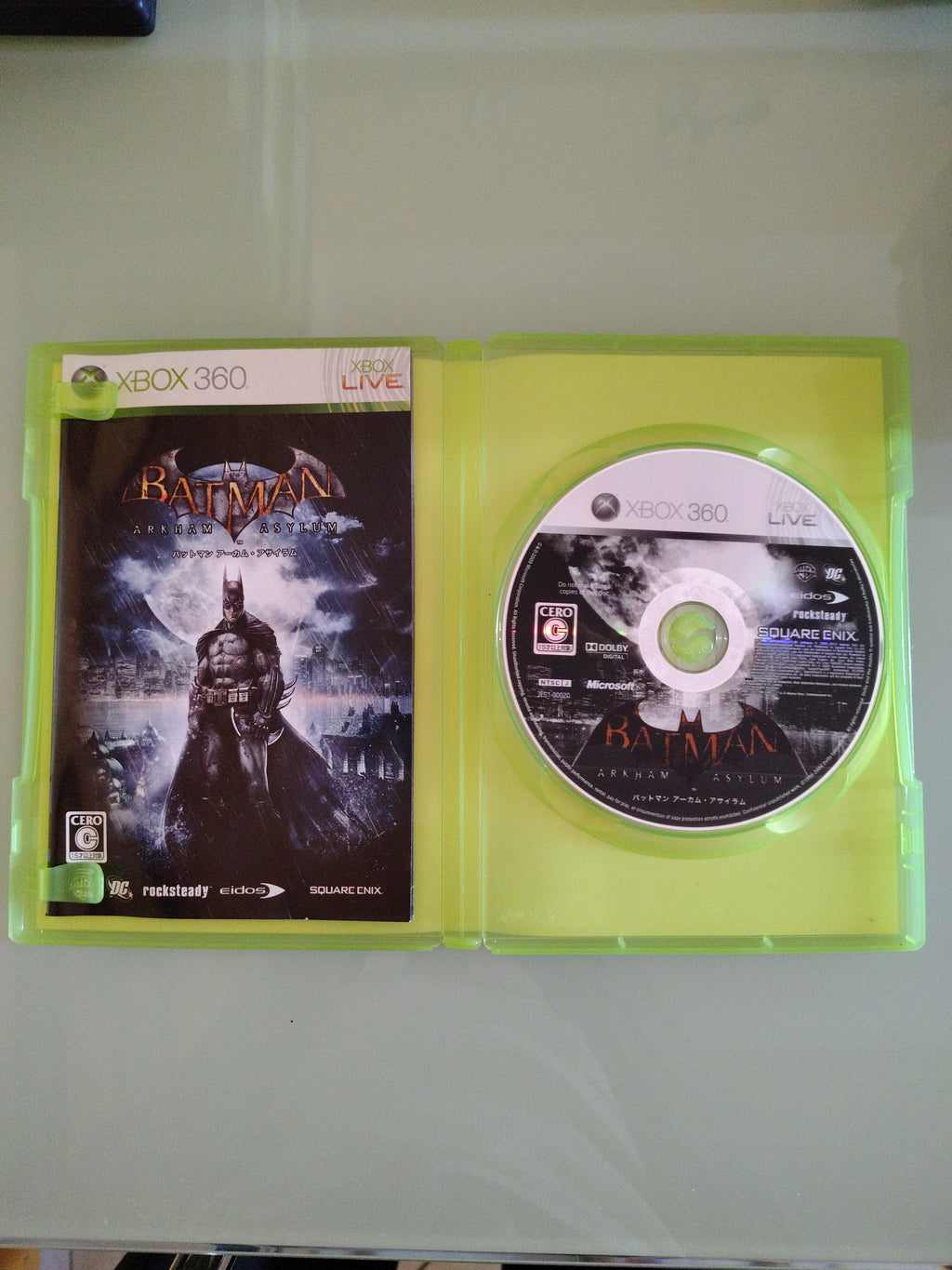 XBOX 360 Batman Arkham Asylum _ per Console Microsoft XBOX 360 Jap