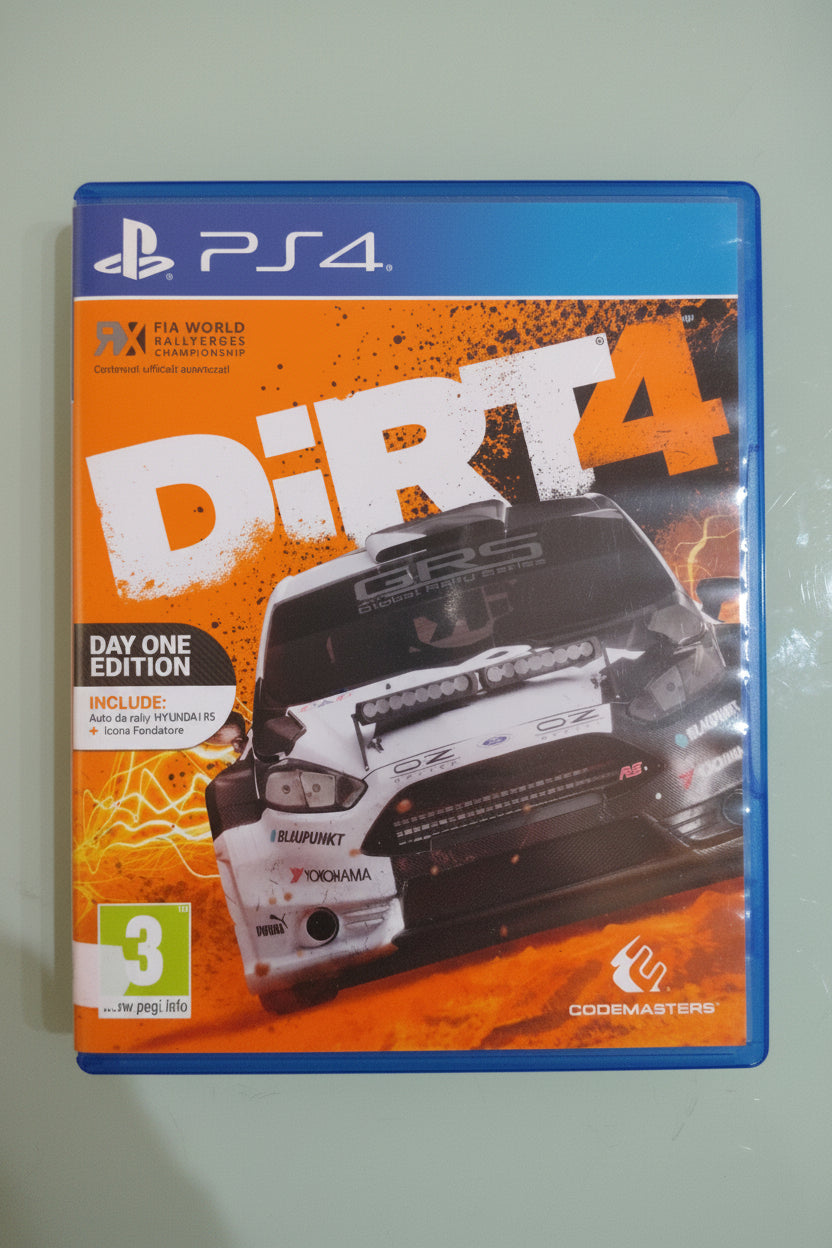 DIRT 4  PLAYSTATION 4