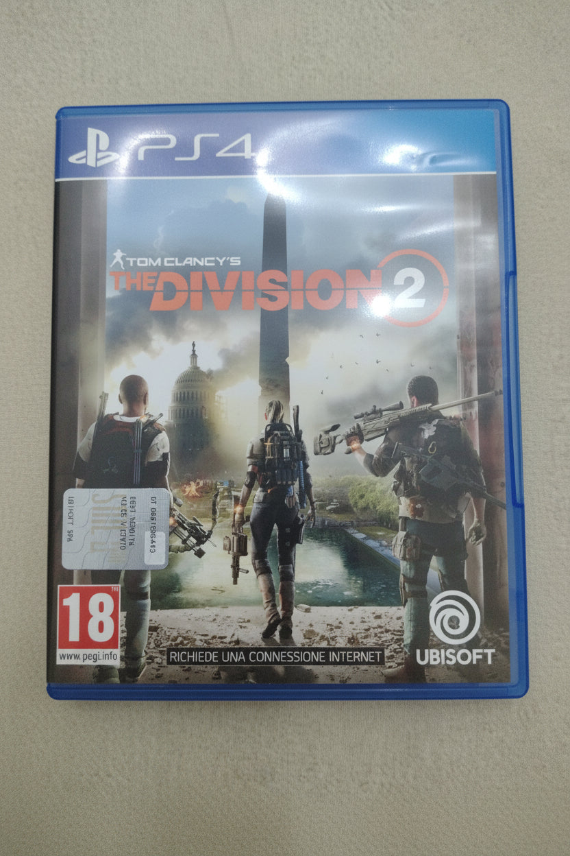 TOM CLANCY'S THE DIVISION 2 SONY  PLAYSTATION 4 PAL EUR  ITALIANO COMPLETO