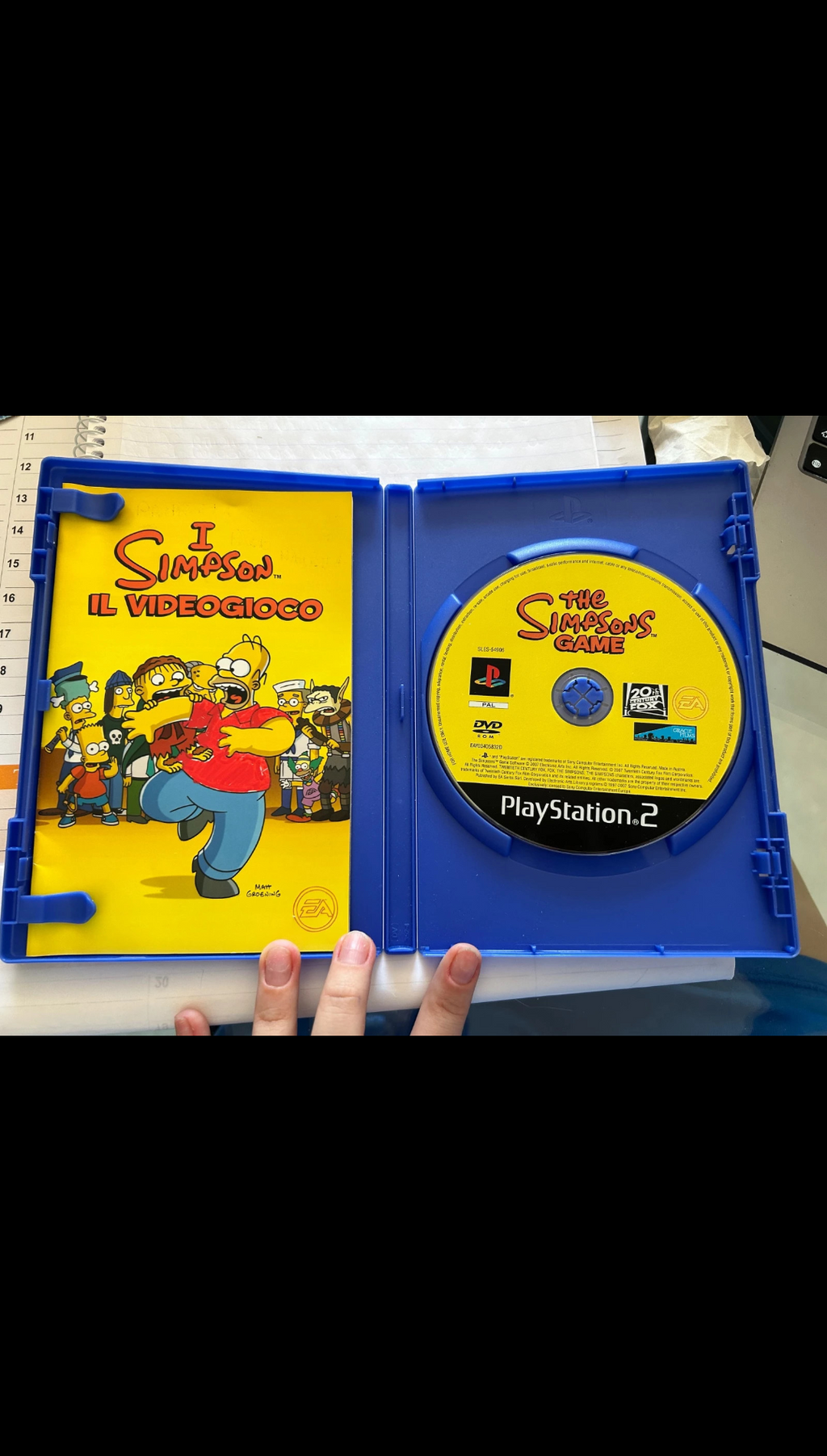 I SIMPSON VIDEOGIOCO PRIMA STAMPA  ITALIANO