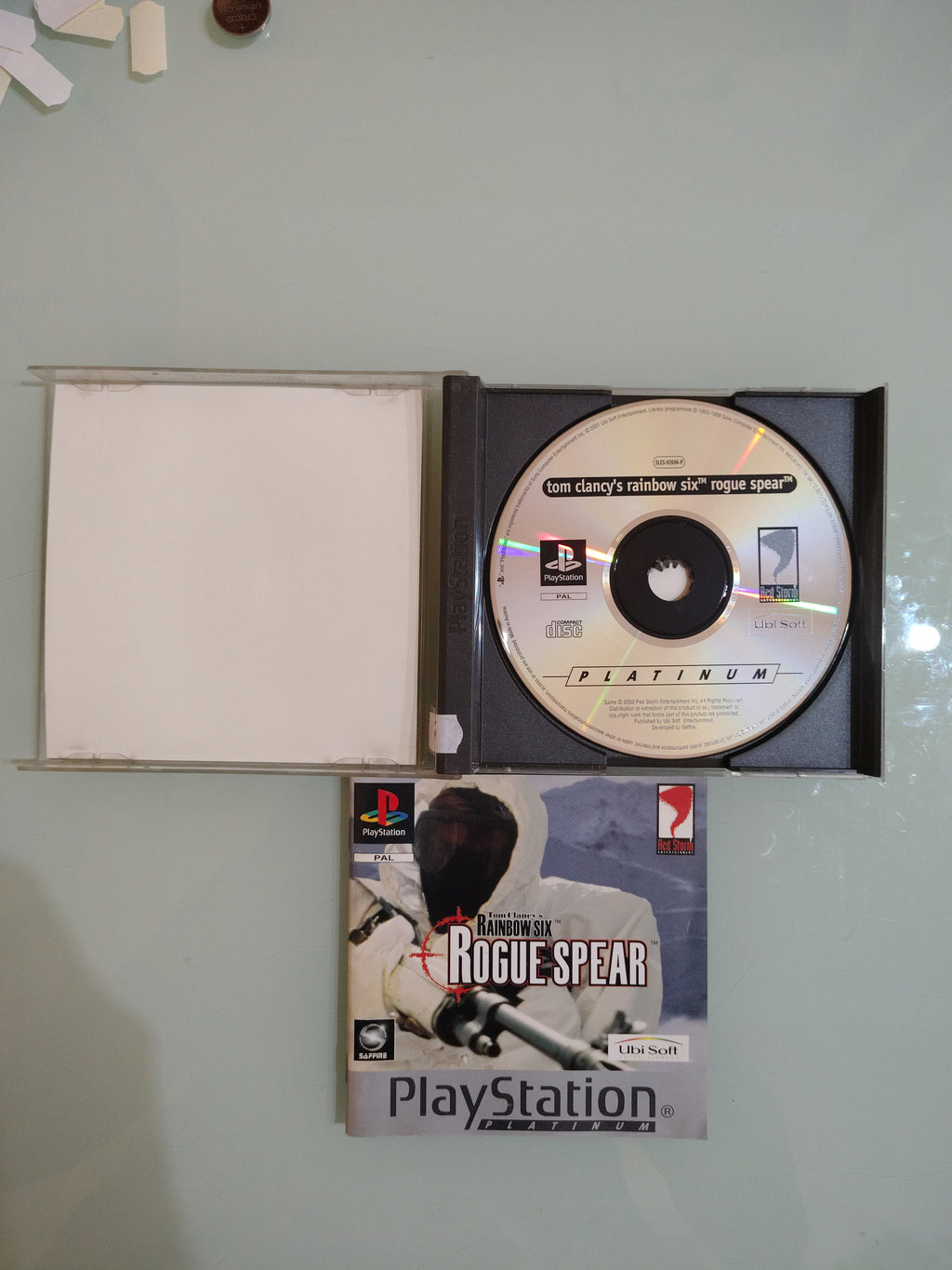 Tom Clancy's Rainbow Six Rogue Spear GIOCO PS1 VERSIONE ITALIANA