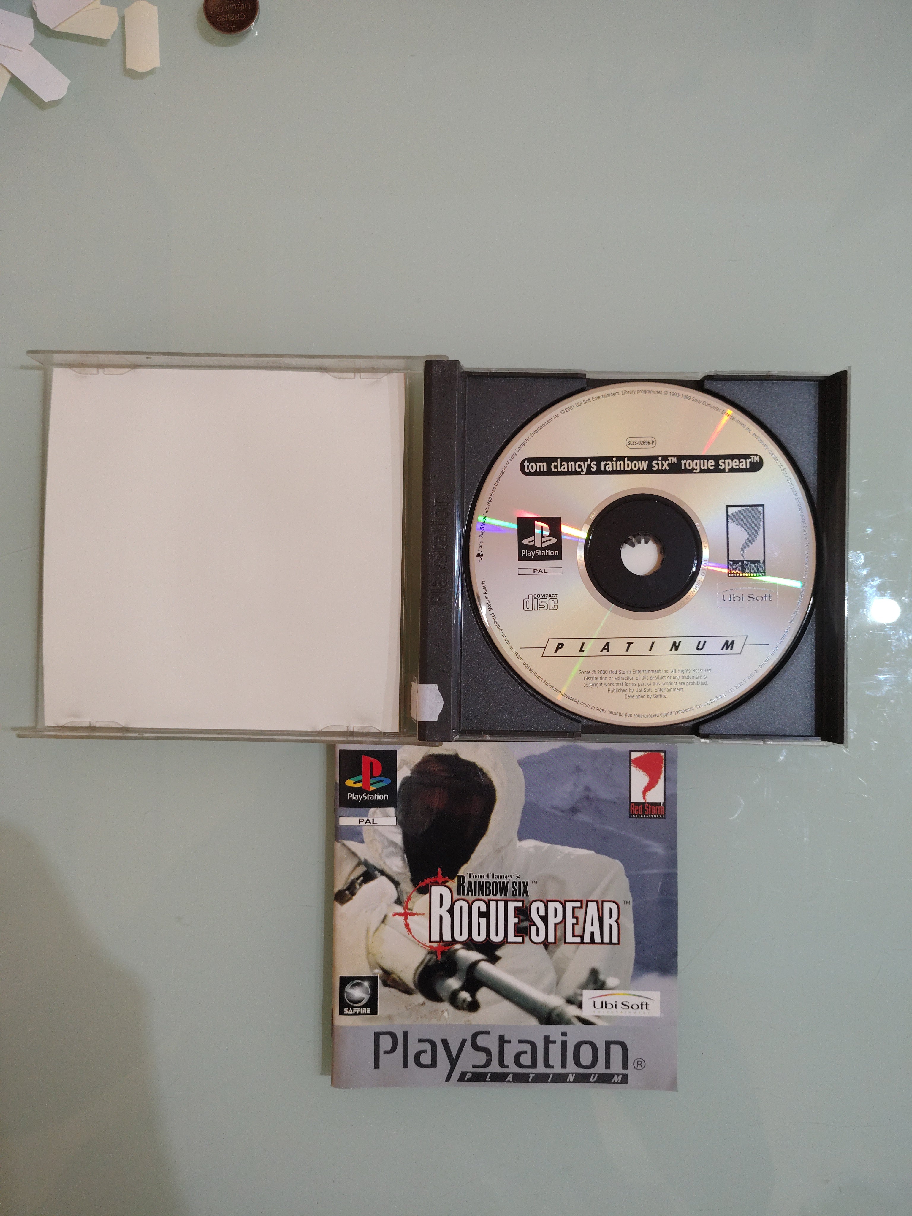 Tom Clancy's Rainbow Six Rogue Spear GIOCO PS1 VERSIONE ITALIANA