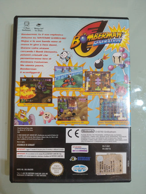 Bomberman Generation Nintendo GameCube, 2002 PAL ita