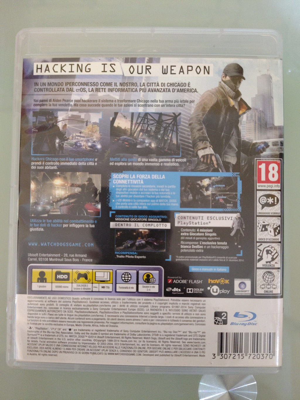 WATCH DOGS SPECIAL EDITION