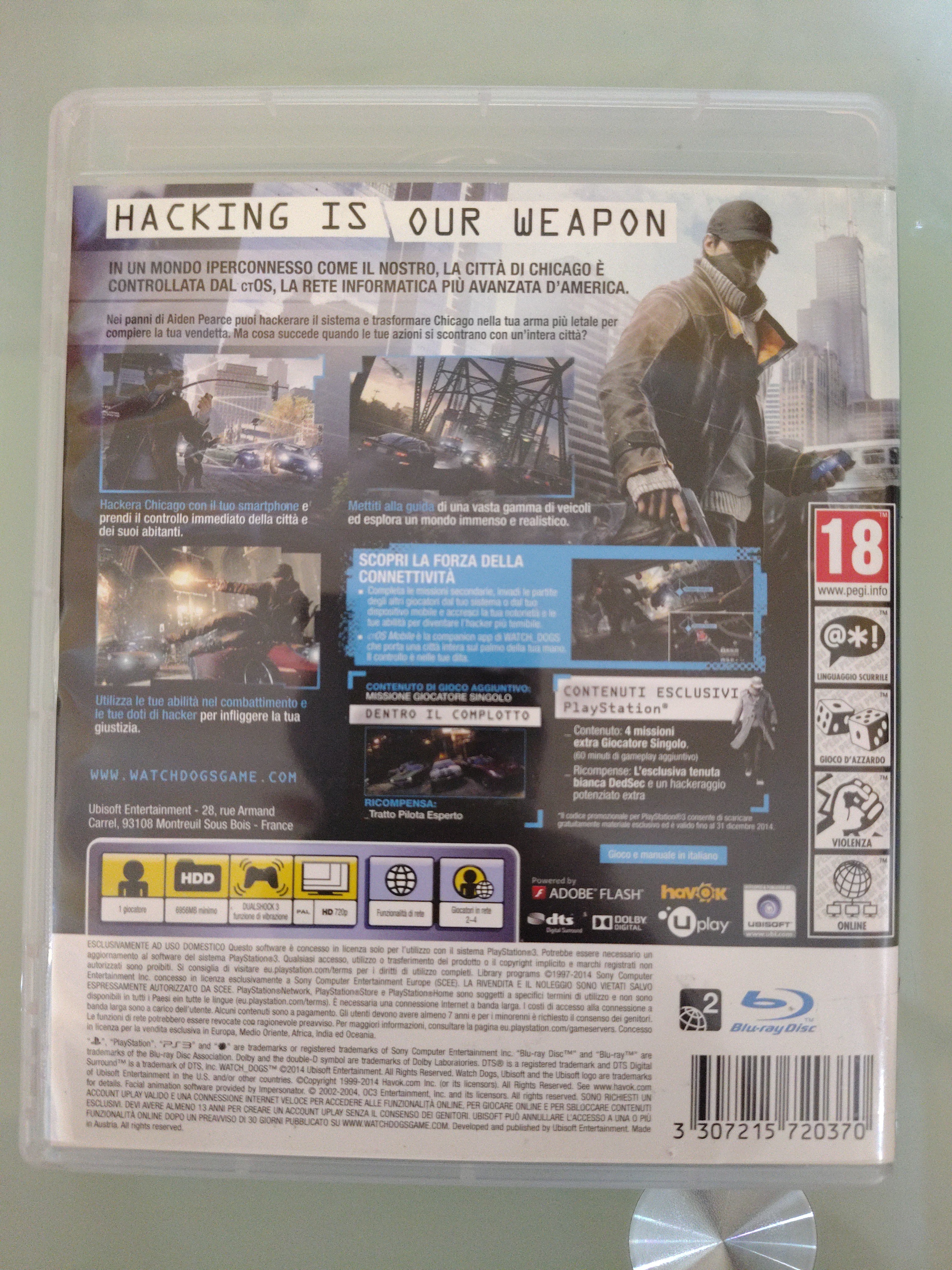 WATCH DOGS SPECIAL EDITION