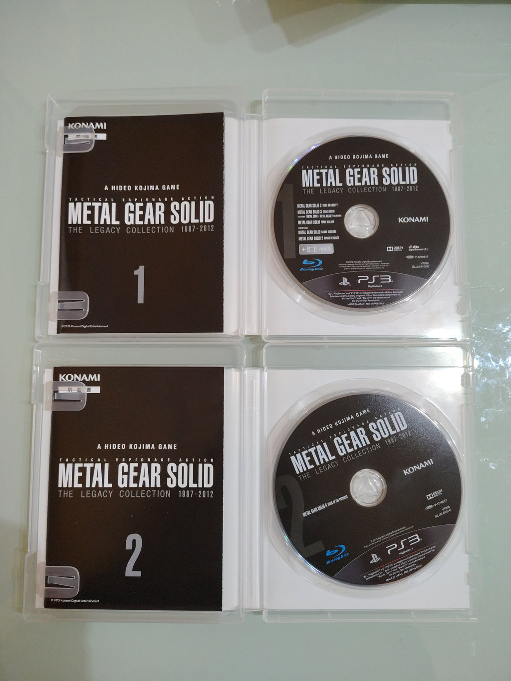 METAL GEAR SOLID THE LEGACY EDITION JAP