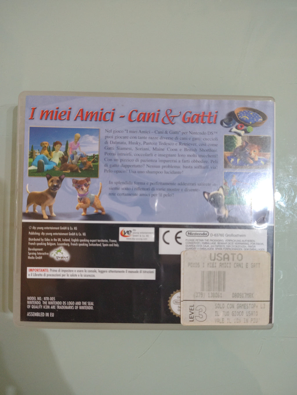NINTENDO DS I MIEI AMICI - CANI & GATTI