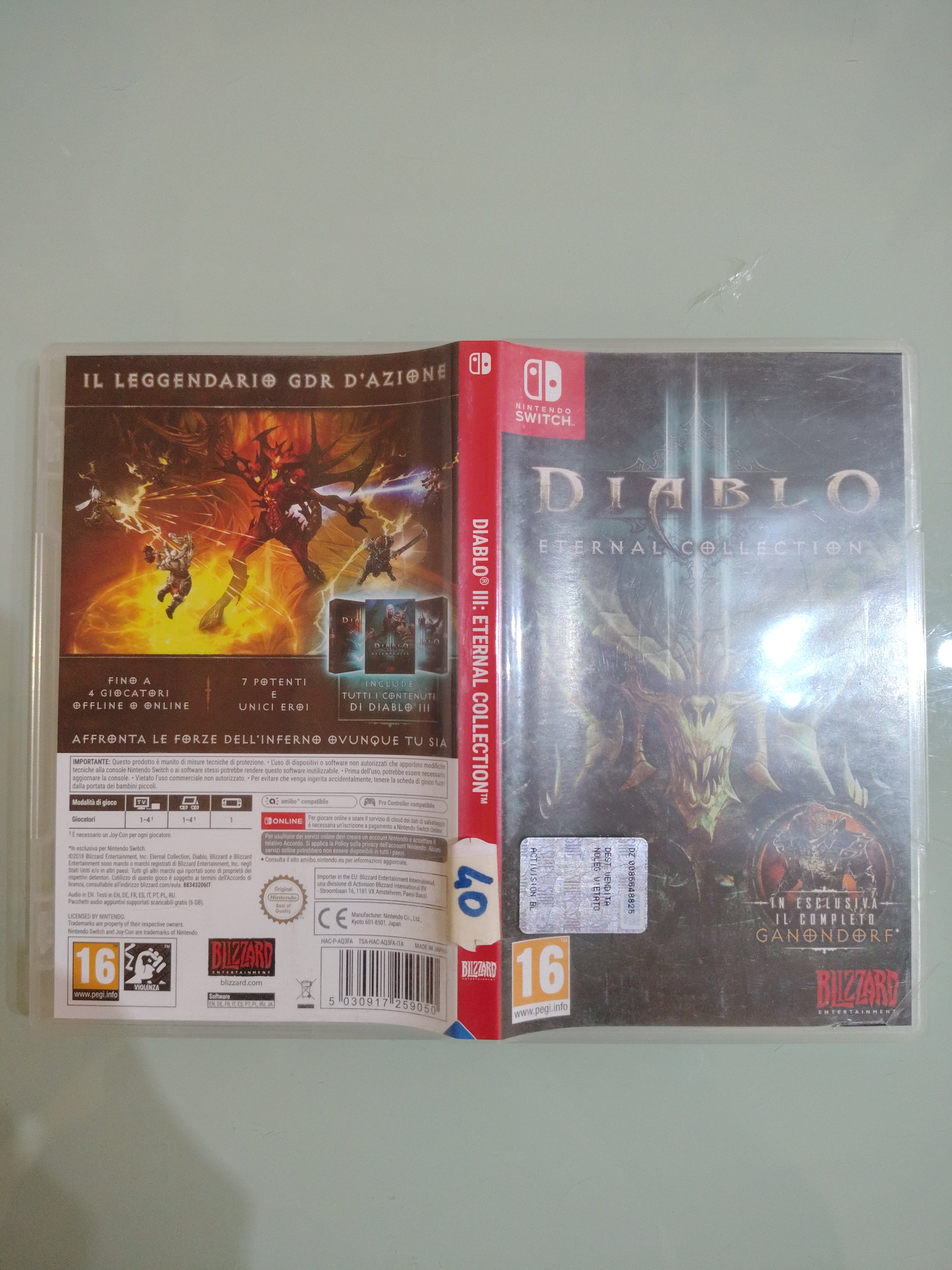 Diablo III 3 - Collezione Eterna - Nintendo Switch