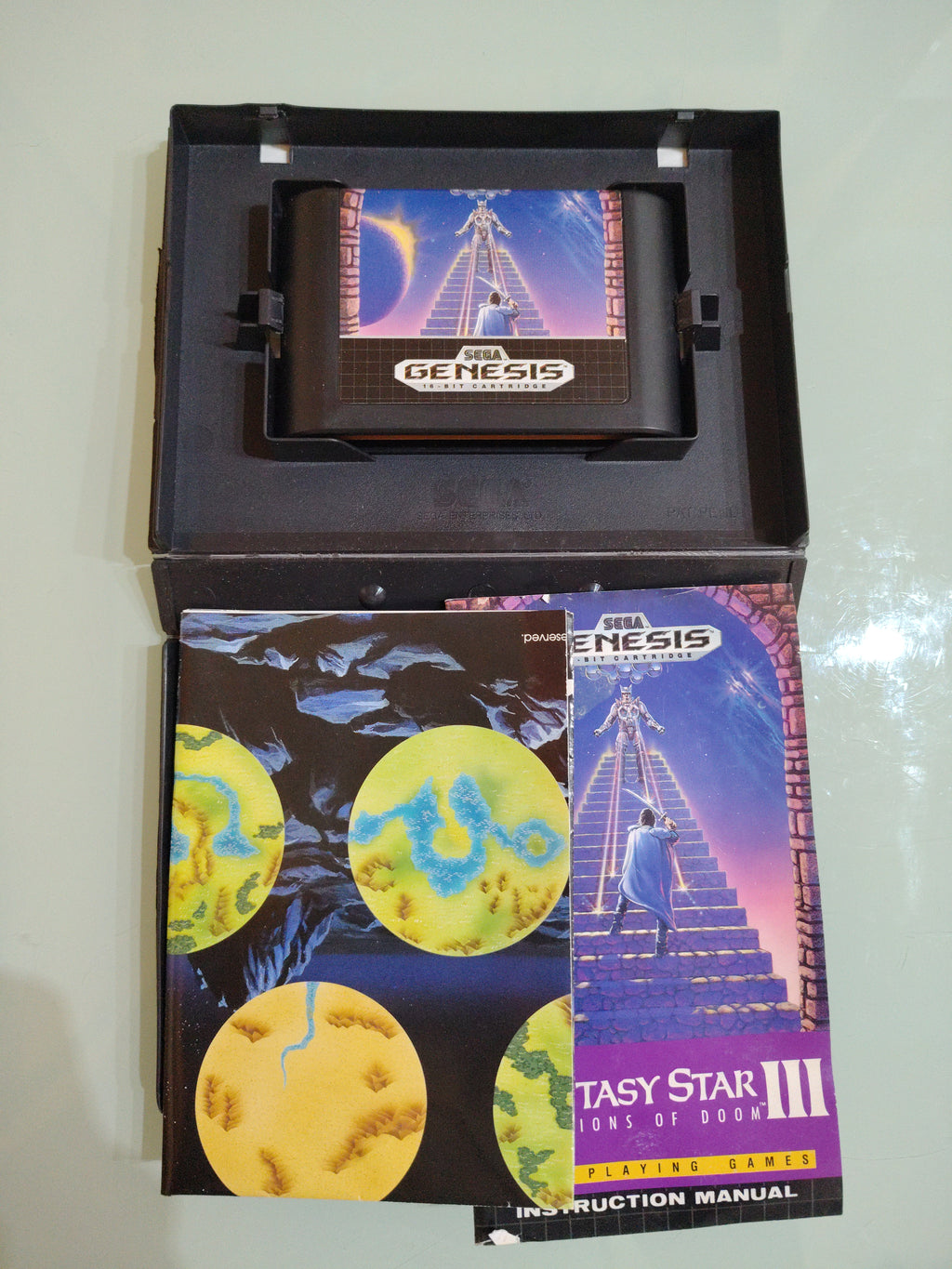 Phantasy Star III 3 - Gioco Sega Mega Drive buone  condizioni