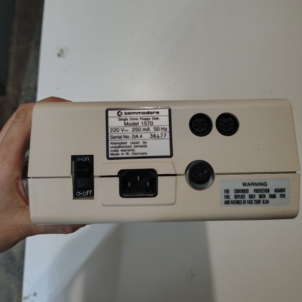 RARO Floppy drive Commodore 1570 vintage  testato funzionante