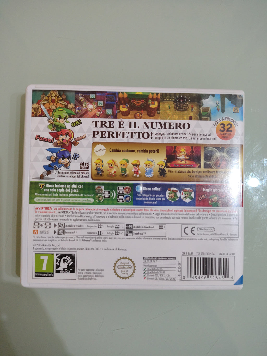 The Legend of Zelda [Tri Force Heroes] (3DS)