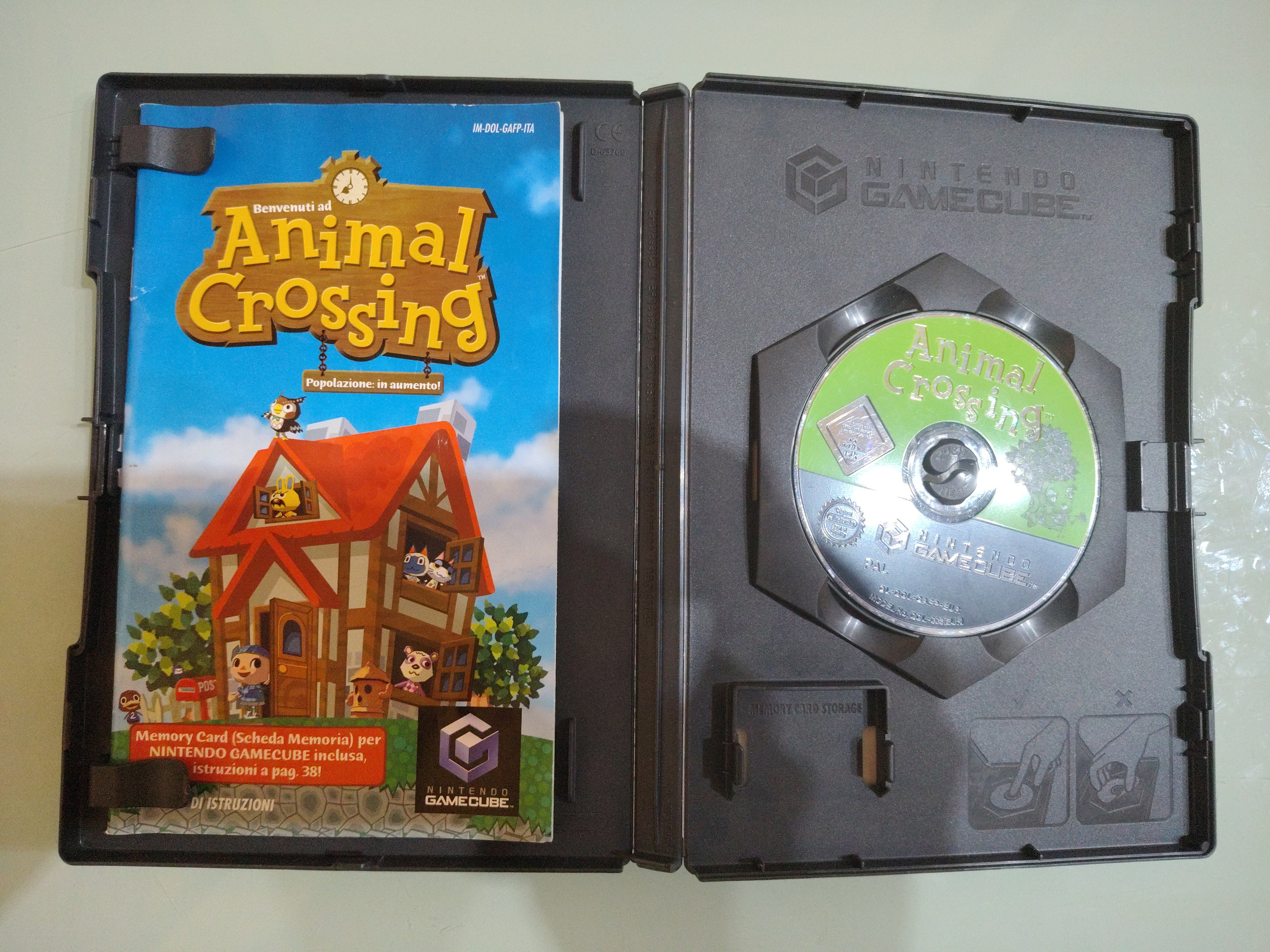 Nintendo Game Cube Usa Animal Crossing PAL.ita