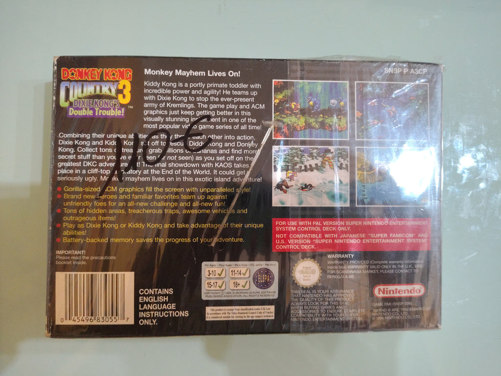 Donkey Kong Country 3 Dixie Kong’s Double Trouble