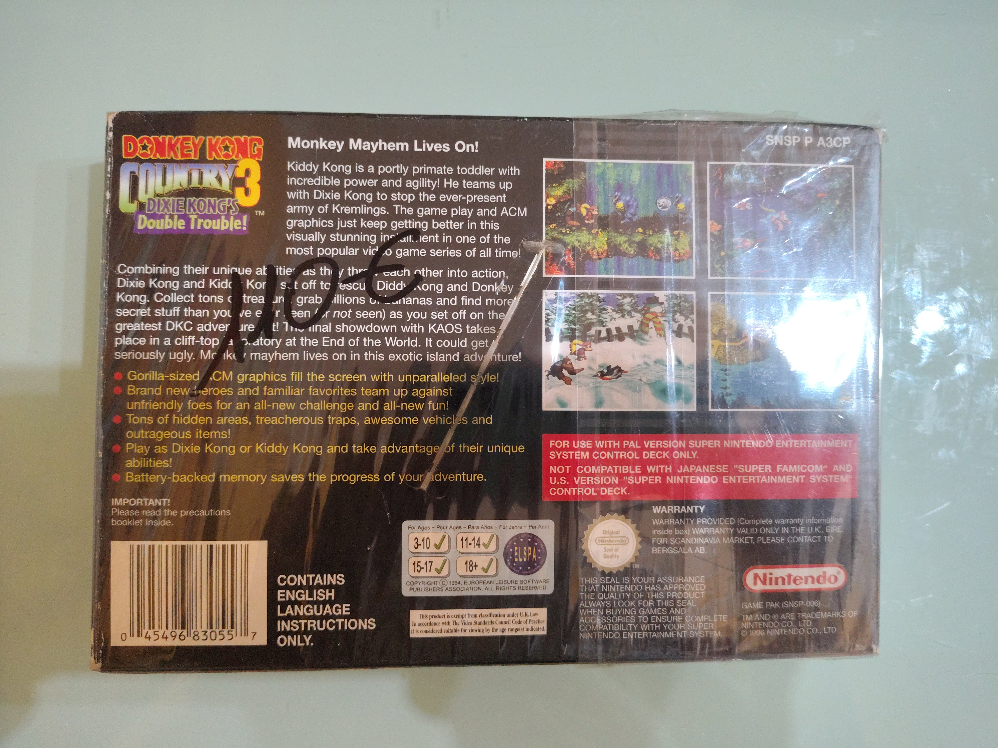 Donkey Kong Country 3 Dixie Kong’s Double Trouble