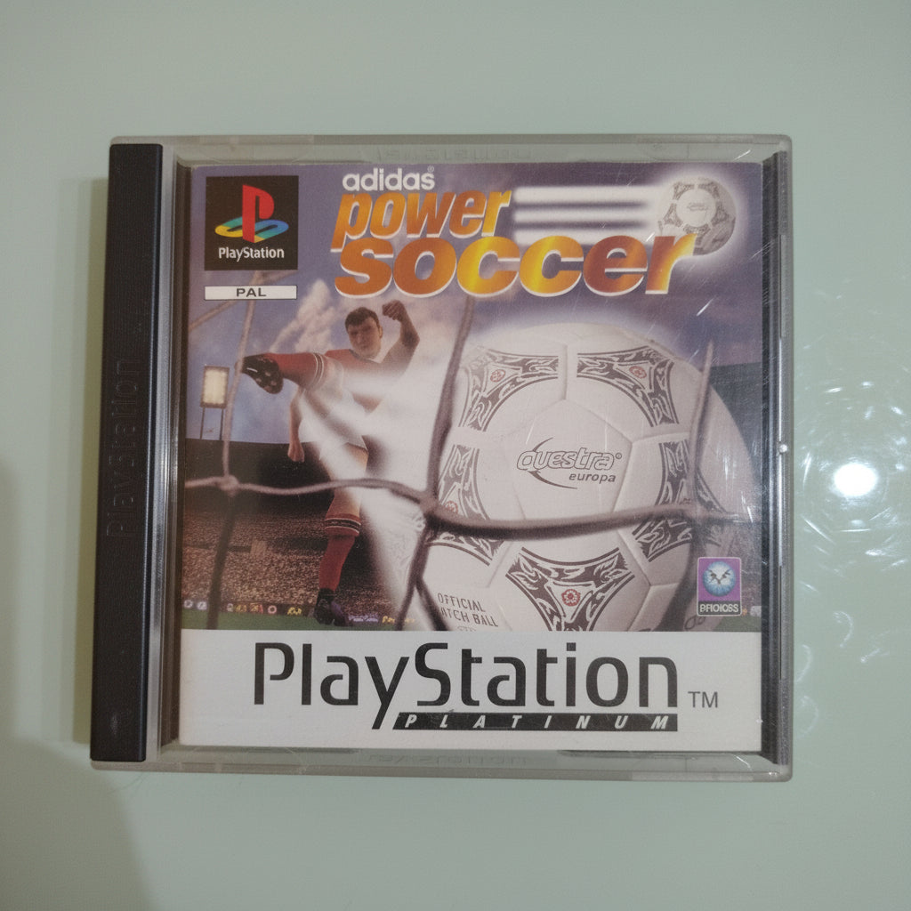 SONY PS1 ADIDAS POWER SOCCER PAL EUR