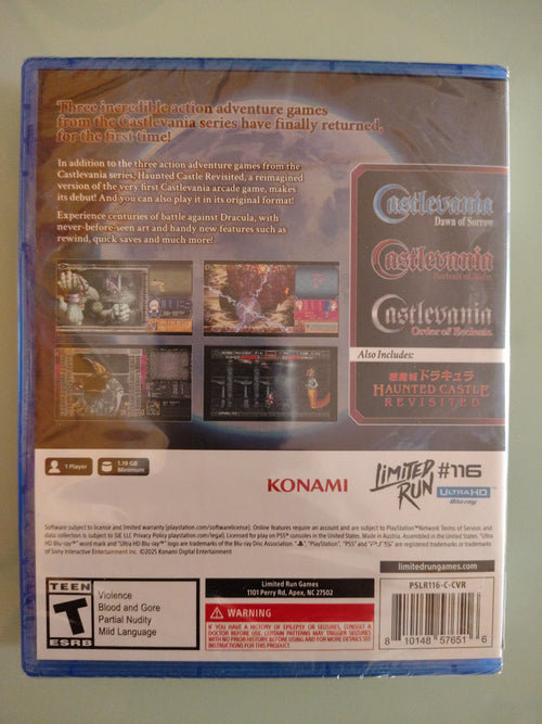 Castlevania Dominus Collection: Dawn of Sorrow edizione limitata  sigillato