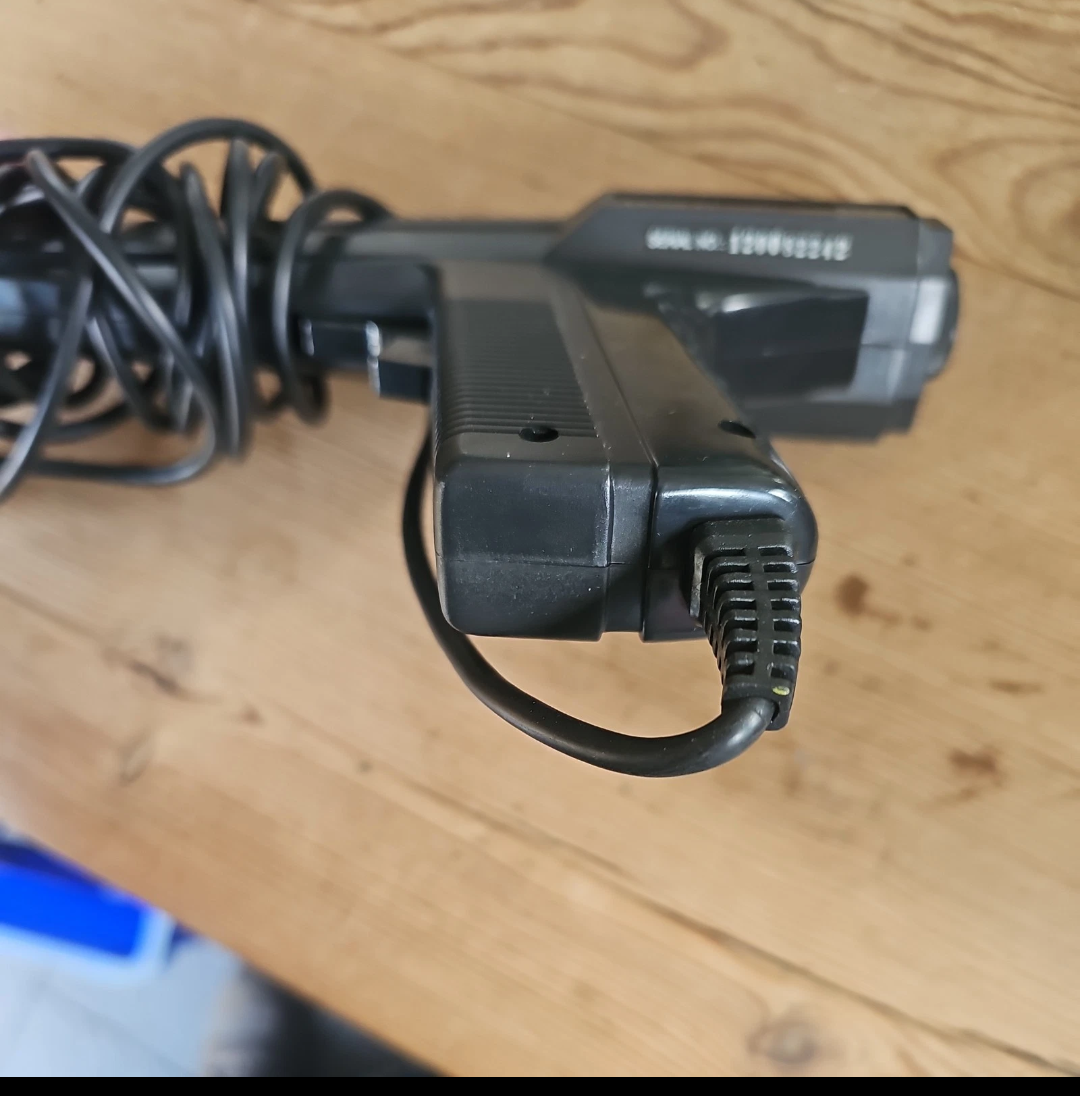 PISTOLA PHASER LEGGERA ORIGINALE SEGA MASTER SYSTEM
