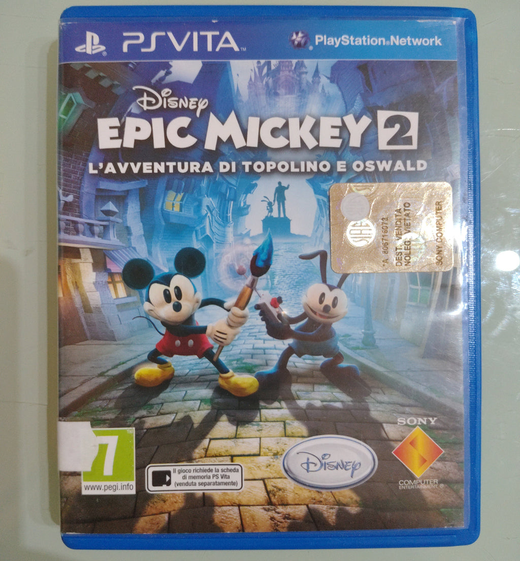 DISNEY EPIC MICKEY 2 PAL ita
