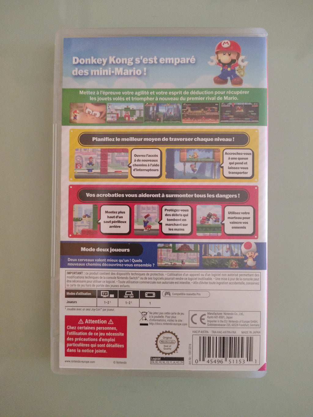 Mario vs. Donkey Kong - Nintendo Switch (Originale)