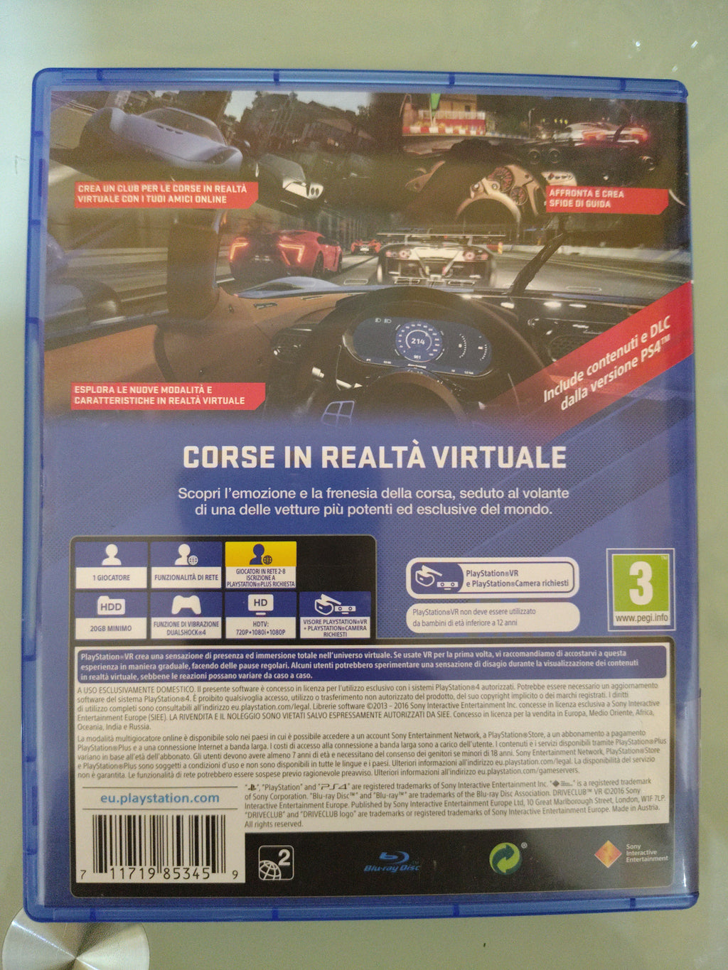 DriveClub VR