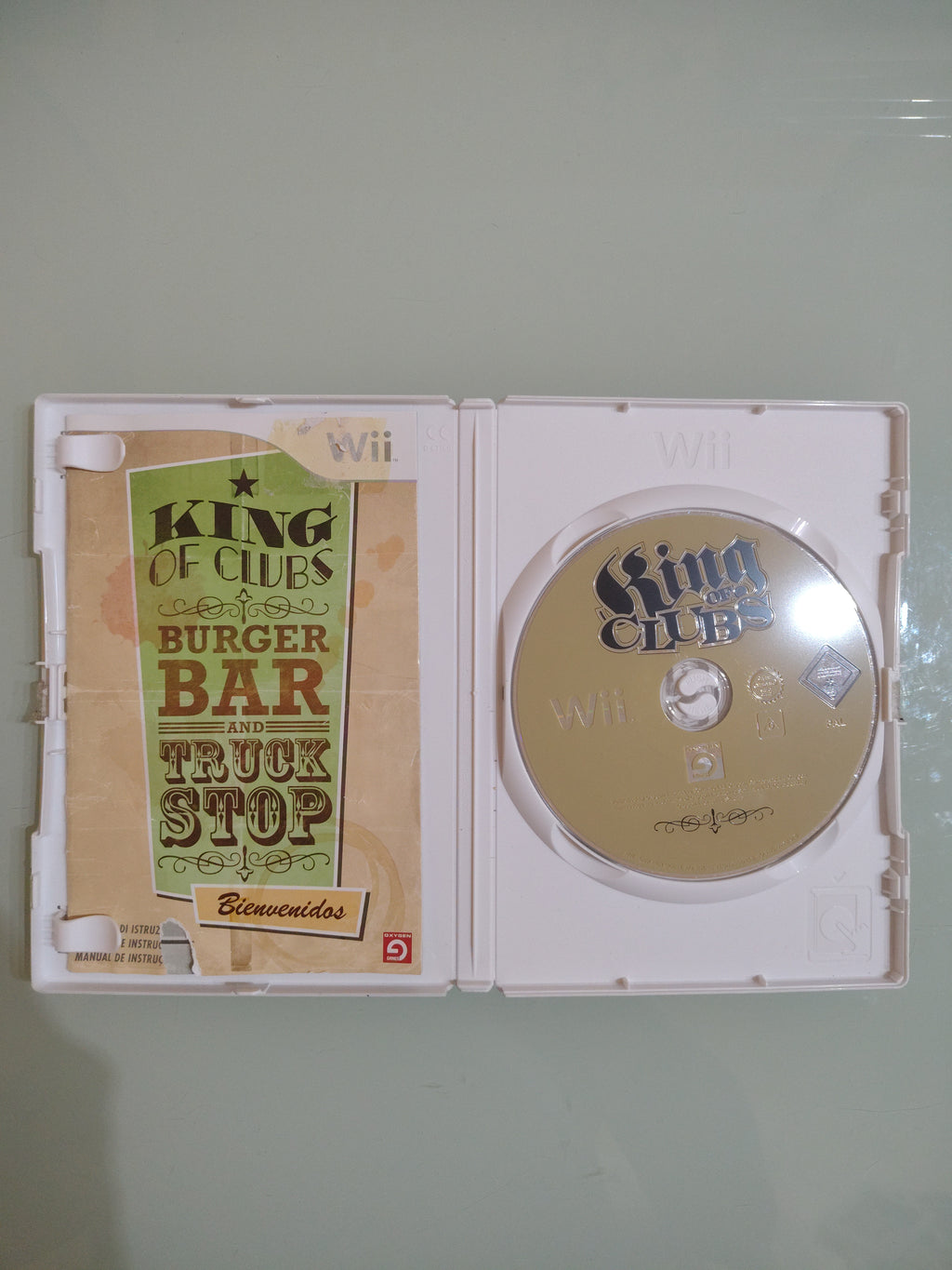 King Of Clubs Nintendo WII OXYGEN