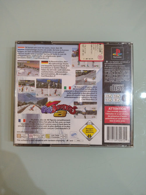 COOL BOARDERS 2  PLAYSTATION 1 pal