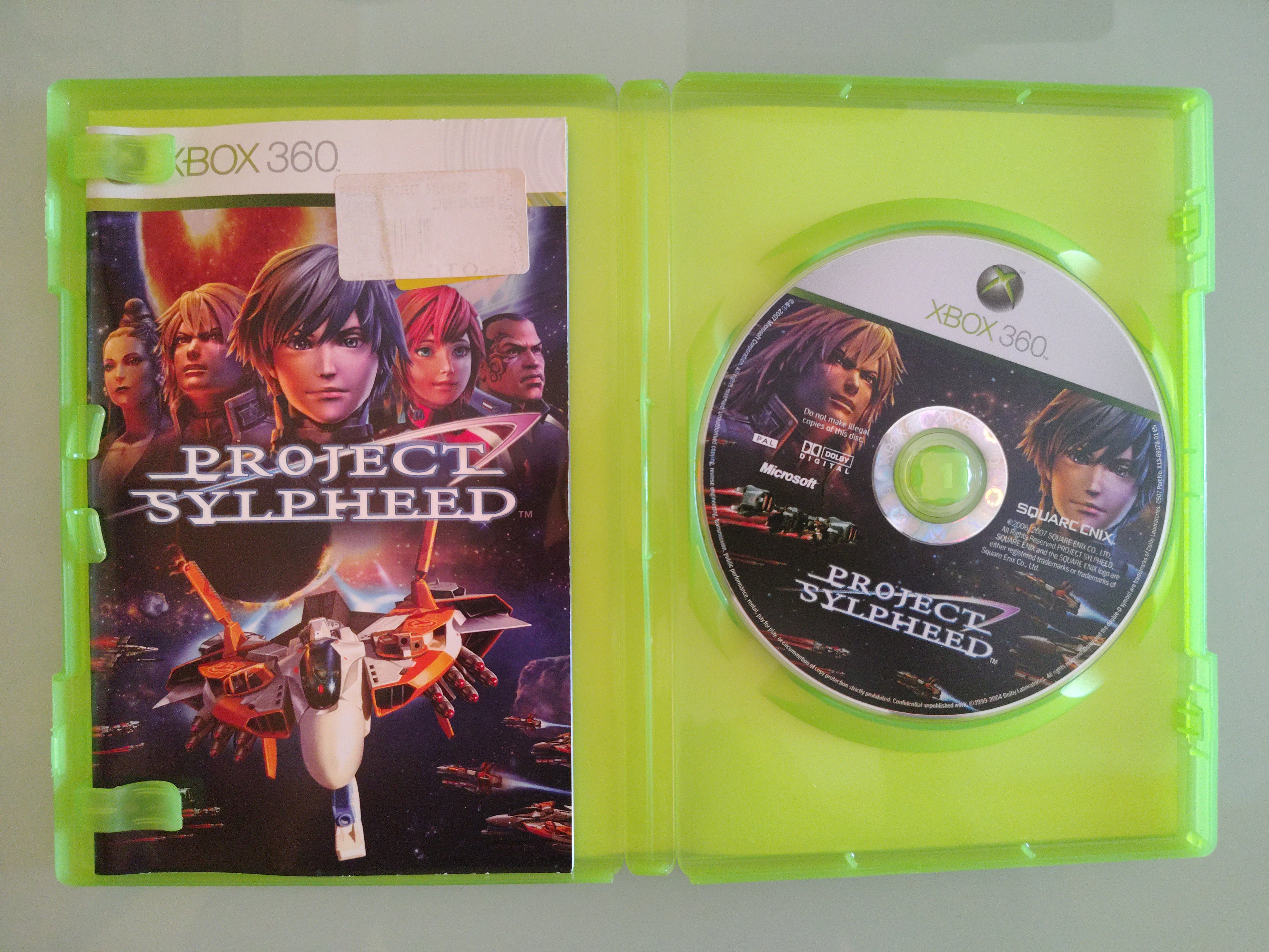 Project Sylpheed   Manuale Square Enix Space PAL