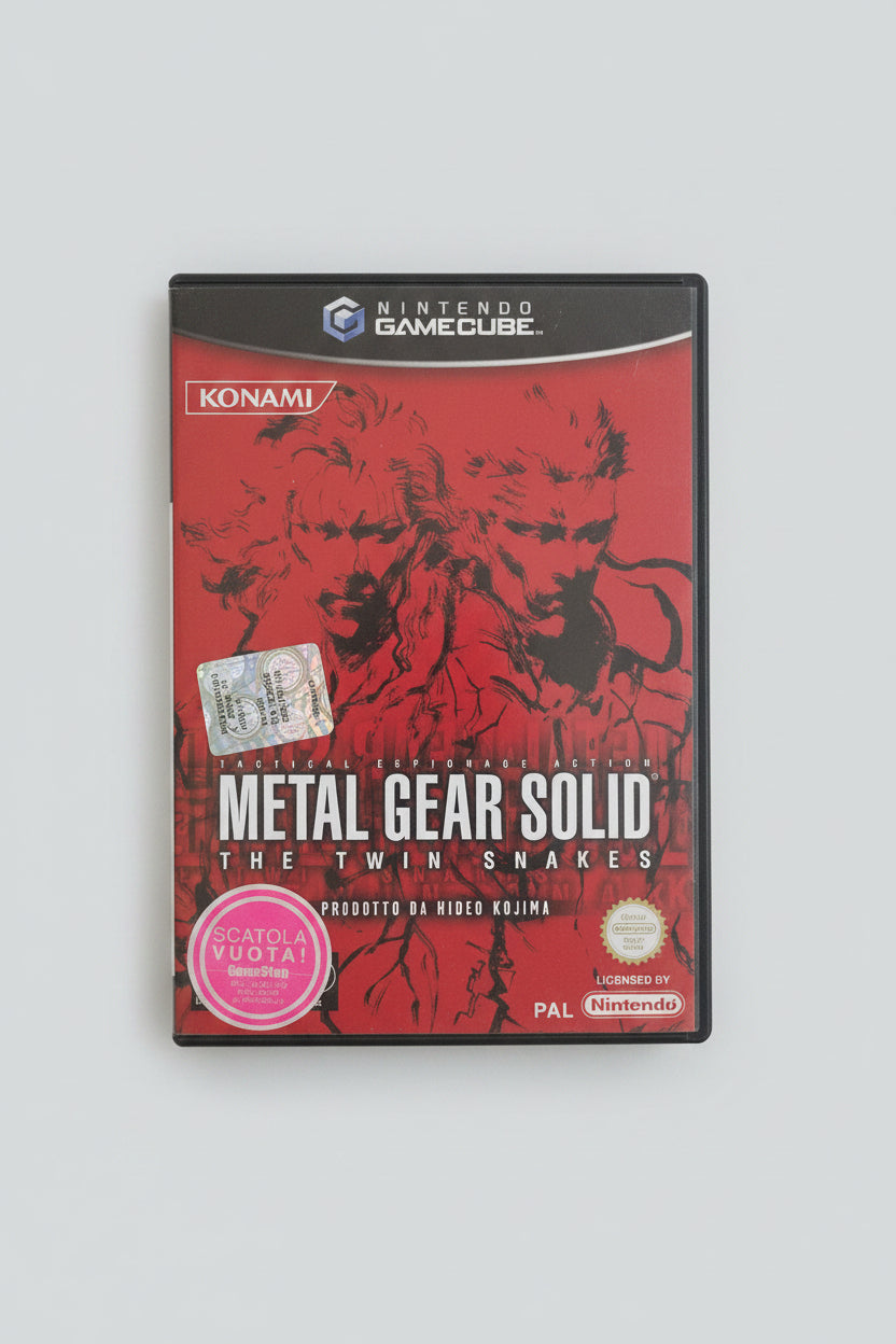 METAL GEAR SOLID TWIN SNAKES GAMECUBE NGC VERSIONE ITALIANA PAL ITA