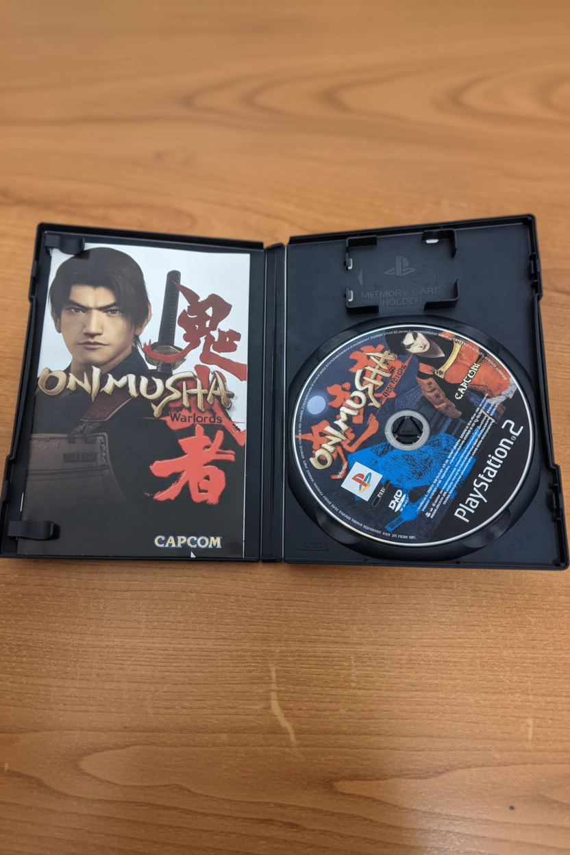 ONIMUSHA WARLORDS PS2 PLAYSTATION 2 PAL ITA USATO