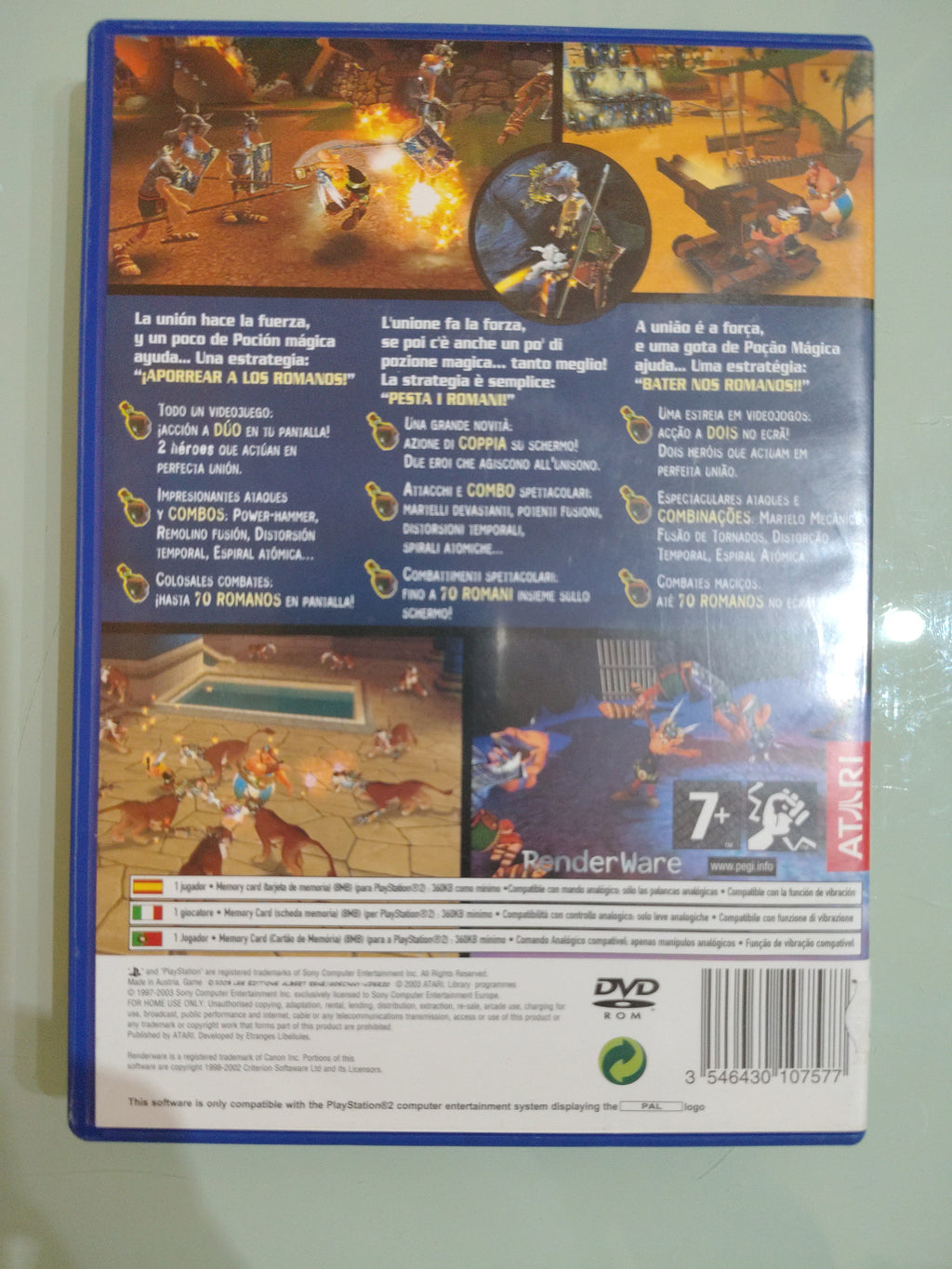 ASTERIX & OBELIX XXL GIOCO USATO BUONO STATO PS2 VERSIONE ITALIANA