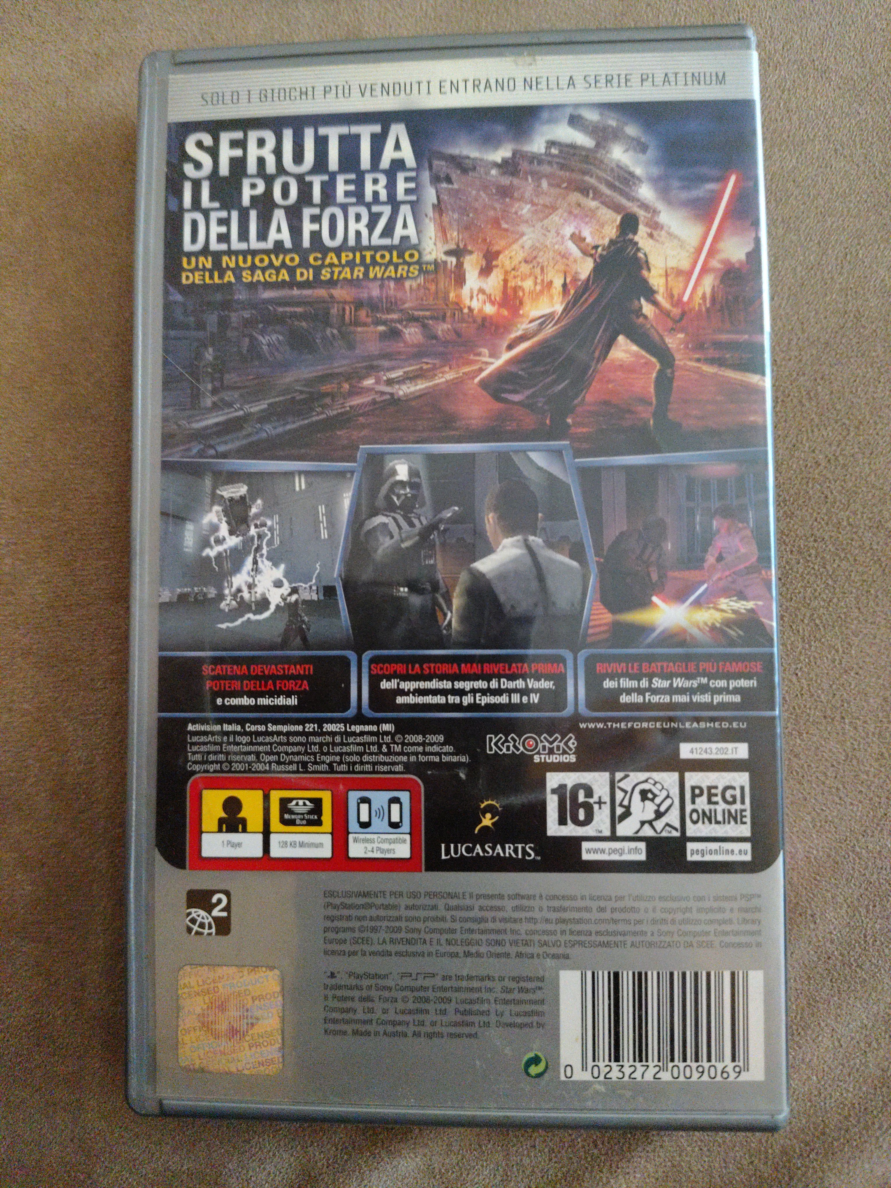 STAR WARS IL POTERE DELLA FORZA