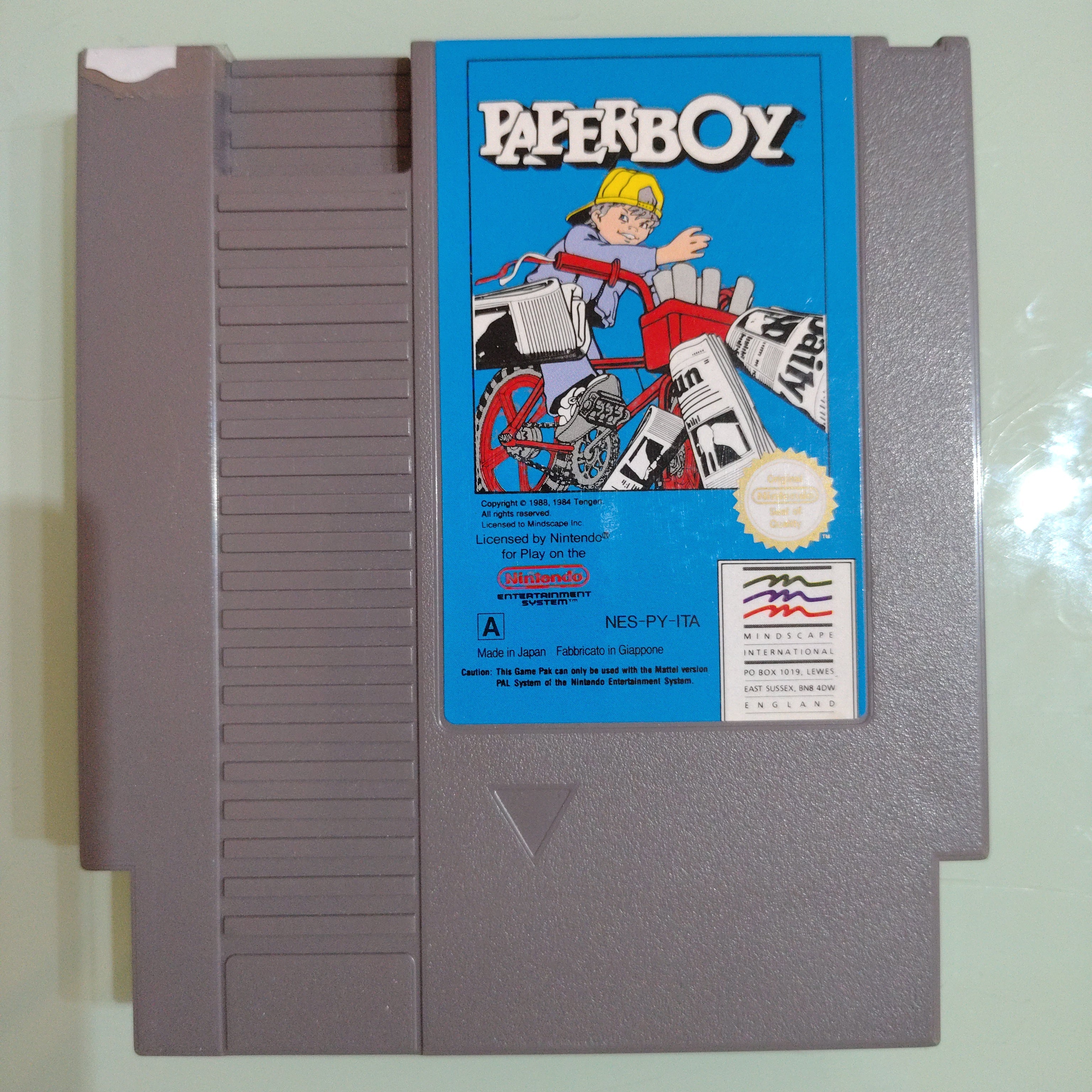 Paperboy Nintendo Nes Pal A Ita solo cartuccia