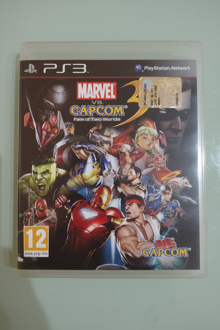 MARVEL VS CAPCOM FATE OF TWO WORLDS PS3 SONY ITALIANO