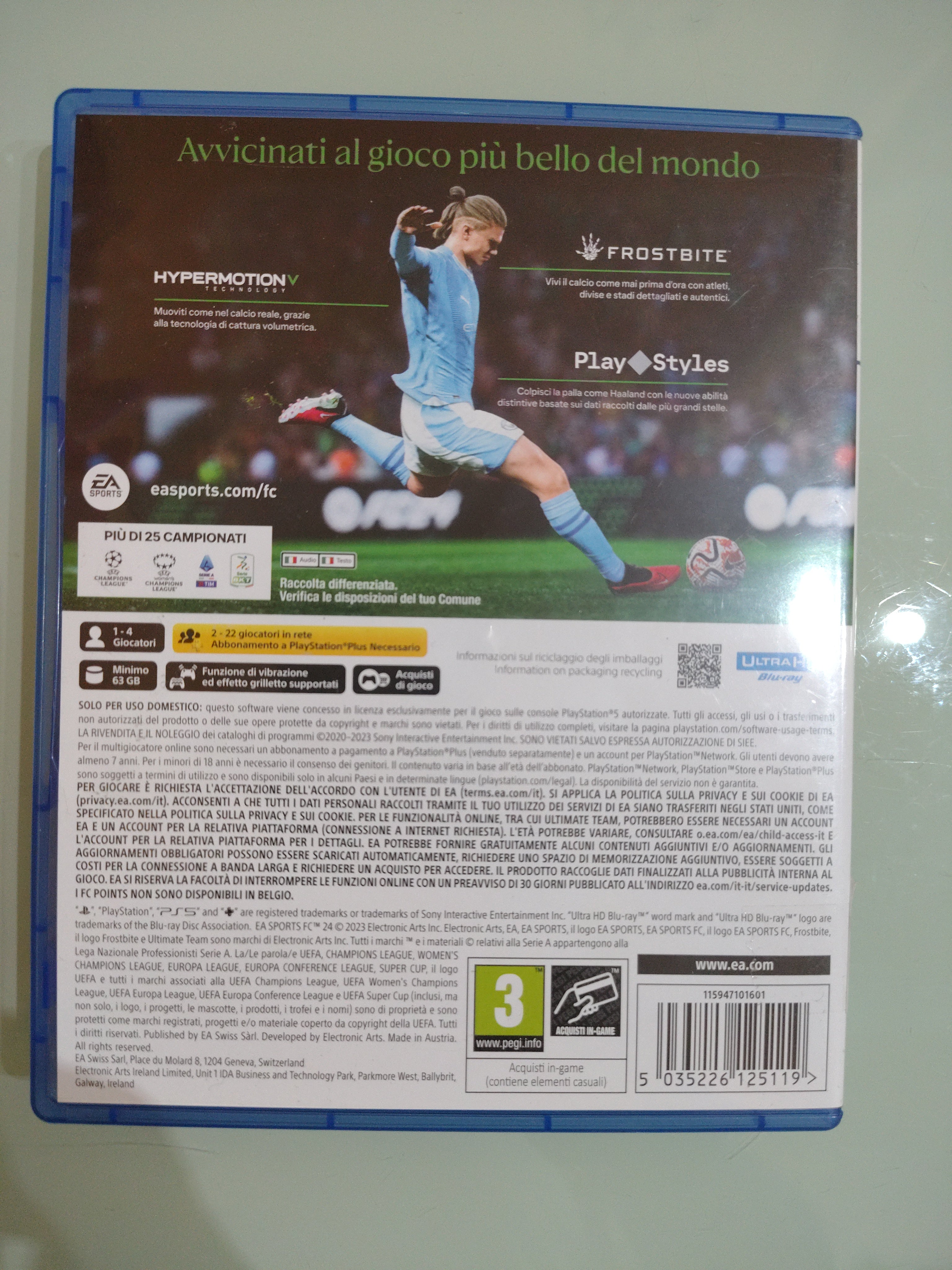FC 24 ps5 FIFA 24 PlayStation 5 ita