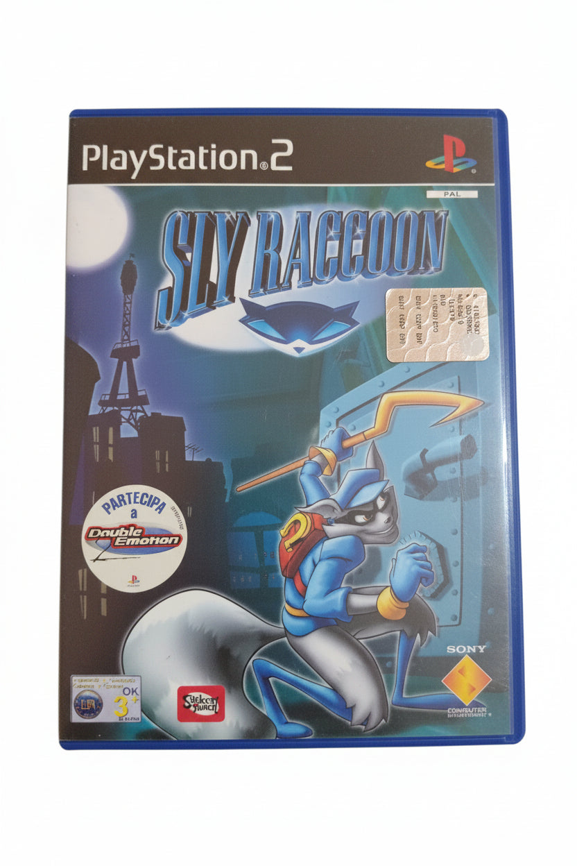 Sly Raccoon PS2 Sony Playstation 2 PAL ITA gioco usato italiano COMPLETO