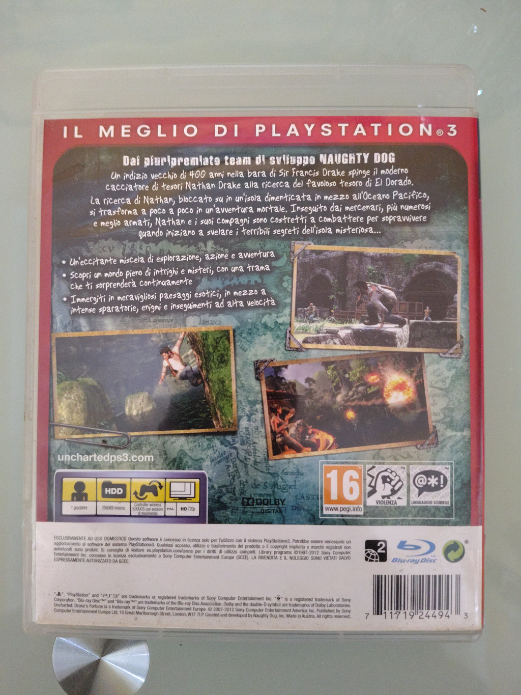 Uncharted Drake's Fortune PS3 Essentials