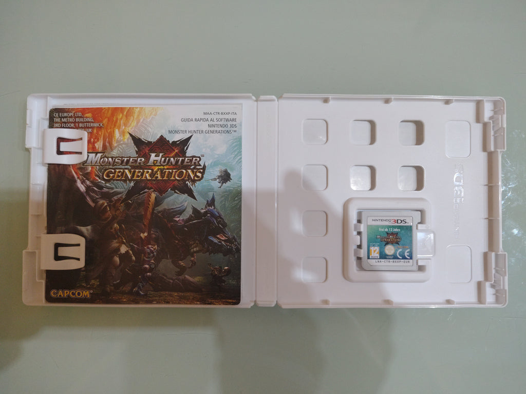 MONSTER HUNTER GENERATION NINTENDO 3DS 2DS PAL ita