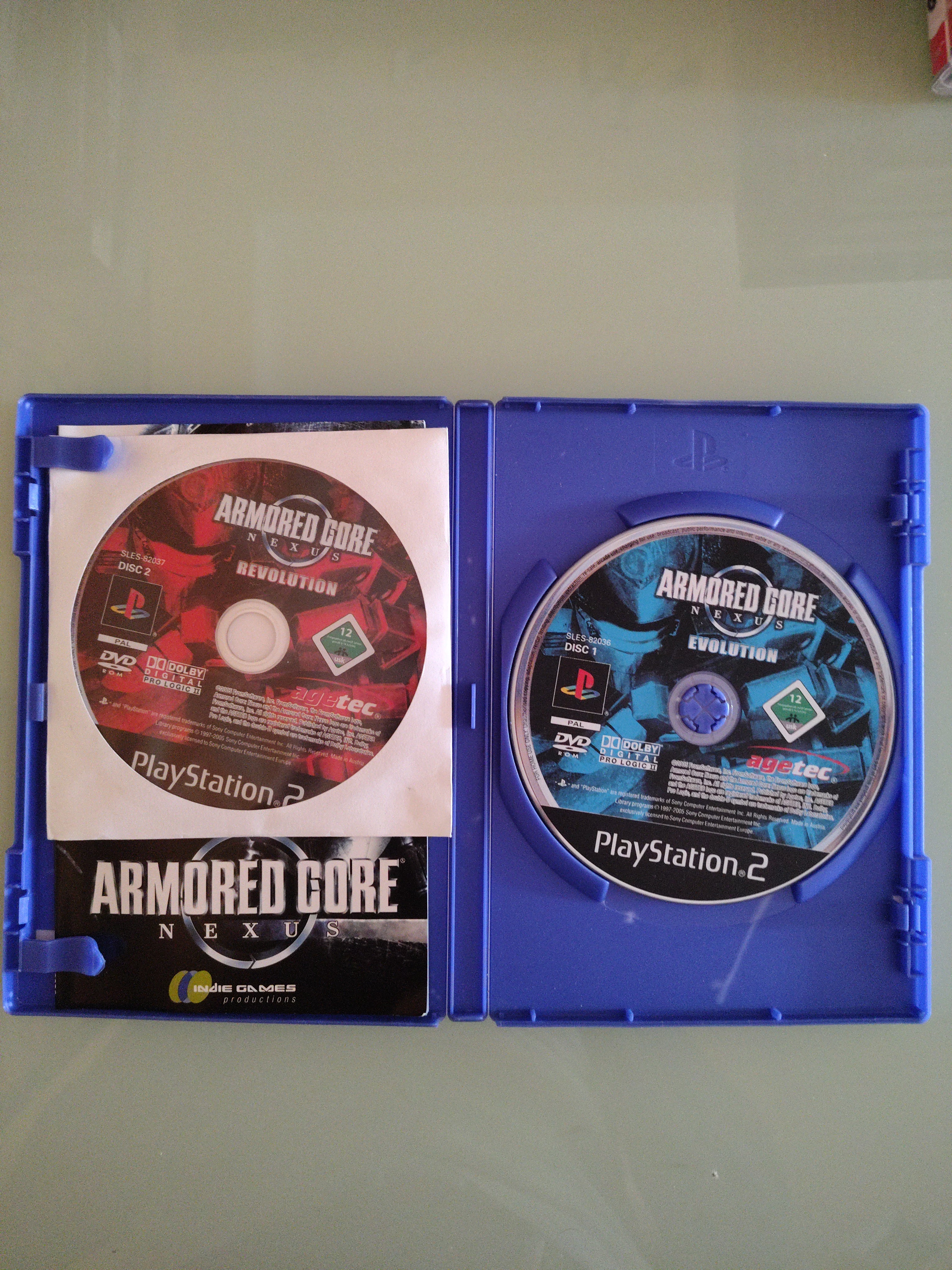 Gioco ARMORED CORE NEXUS Sony Playstation 2 Ps2 COMPLETO PAL RARO