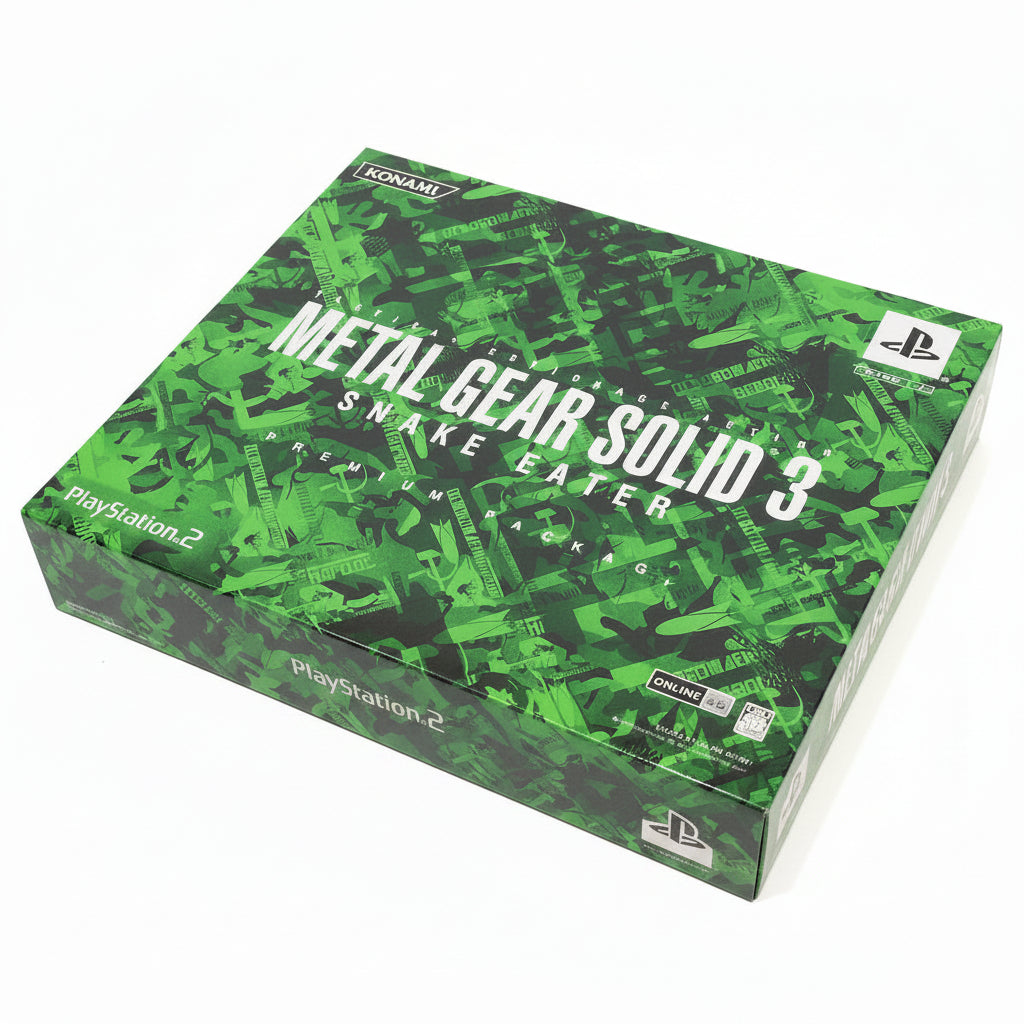 COLLECTOR METAL GEAR SOLID 3 SNEKE EATER PS2 JAP