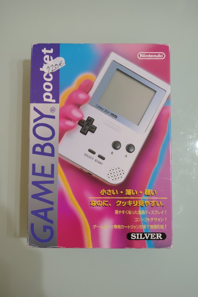 *NINTENDO GAME BOY POCKET ARGENTO