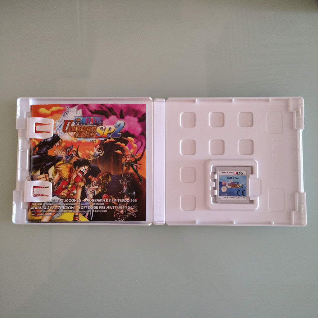 ONE PIECE UNLIMITED CRUISE SP2  PAL NINTENDO 3DS 2DS COMPLETO BAN DAI