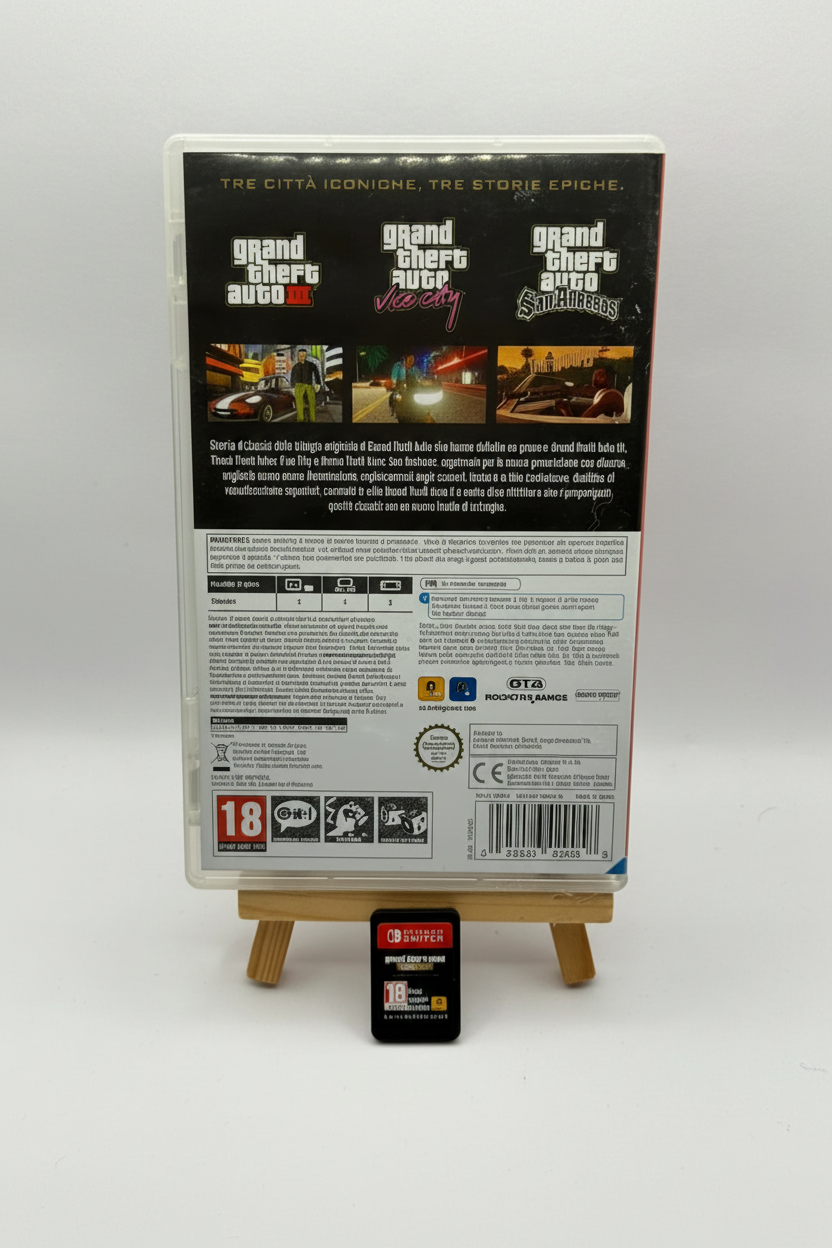 Gta Grand Theft Auto Trilogy The Definitive Edition Nintendo Switch Italiano Eu