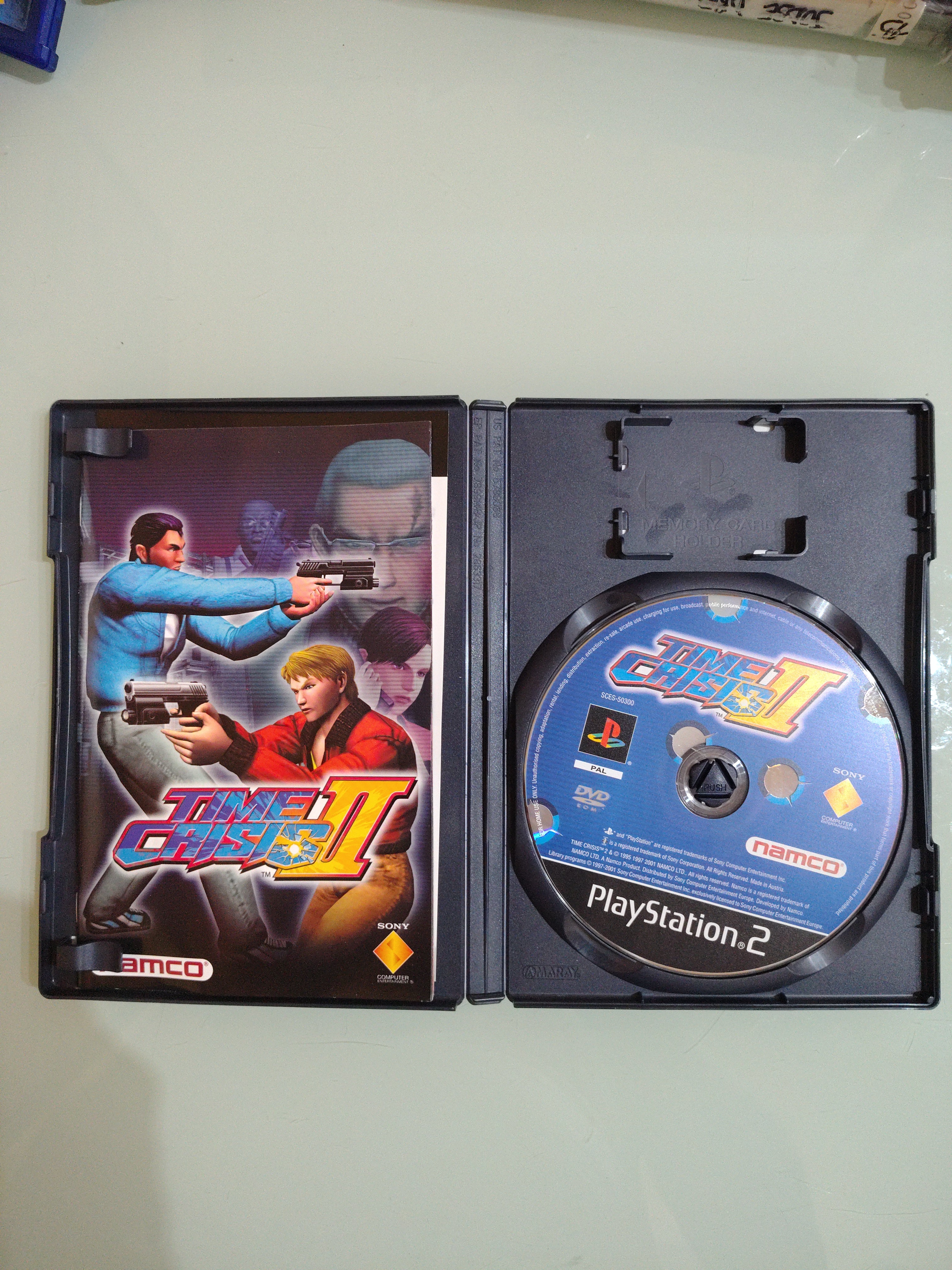 Time Crisis II PS2 Sony Playstation PAL ITA gioco usato italiano COMPLETO