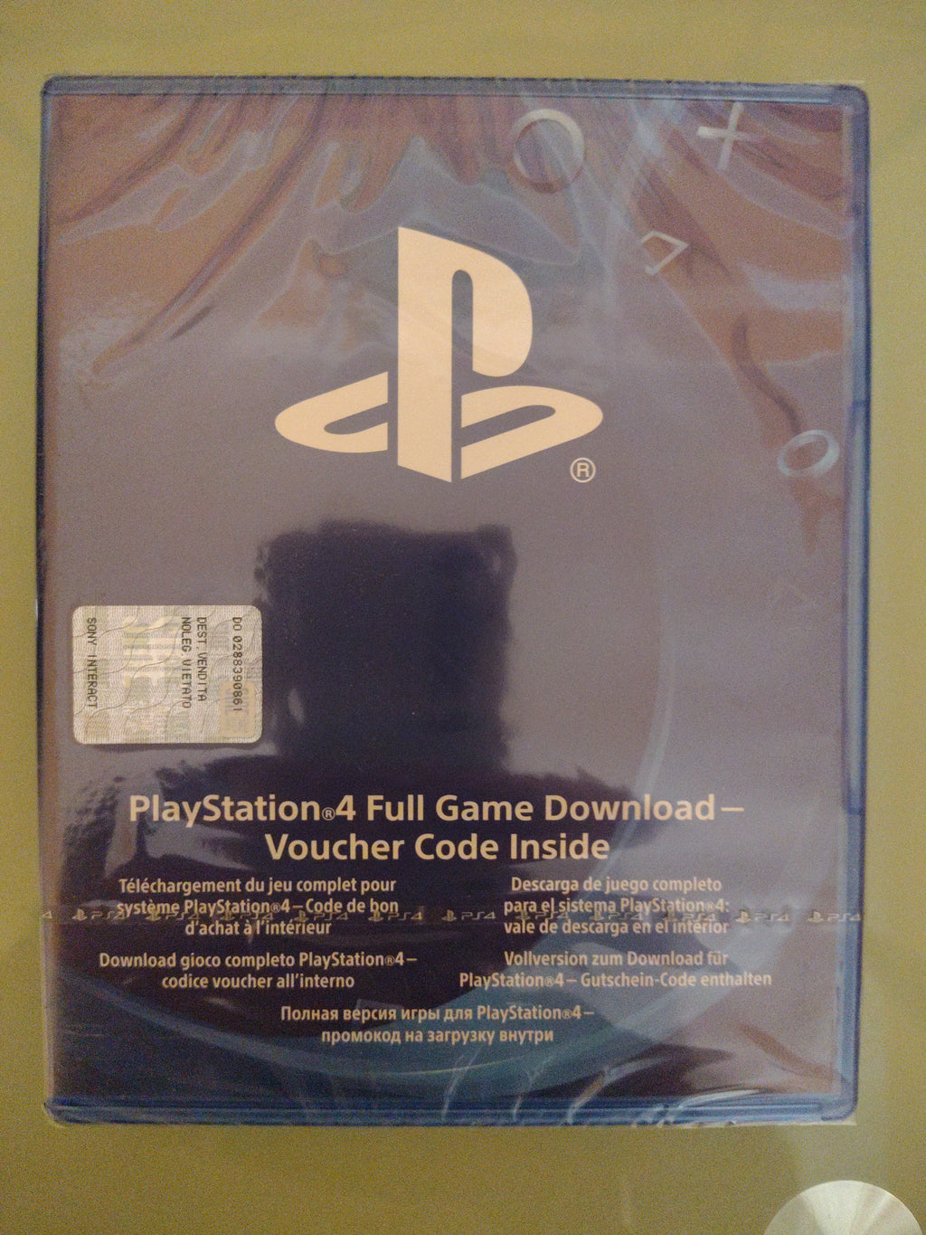 Playstation 4 PS4 Full Game Download - Voucher Code Inside - Sigillato