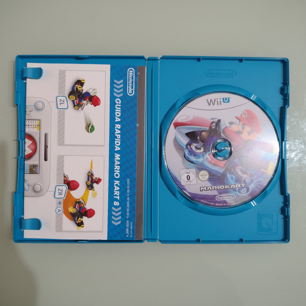 🇮🇹 MARIO KART 8 per Wii-U PAL ITA 🇮🇹 NINTENDO Wii CIB COMPLETO ORIGINALE