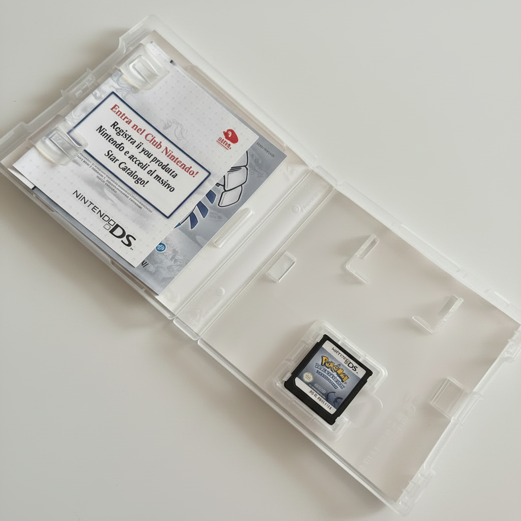 POKEMON VESIONE ARGENTO SOUL SILVER COMPLETO OTTIMO..