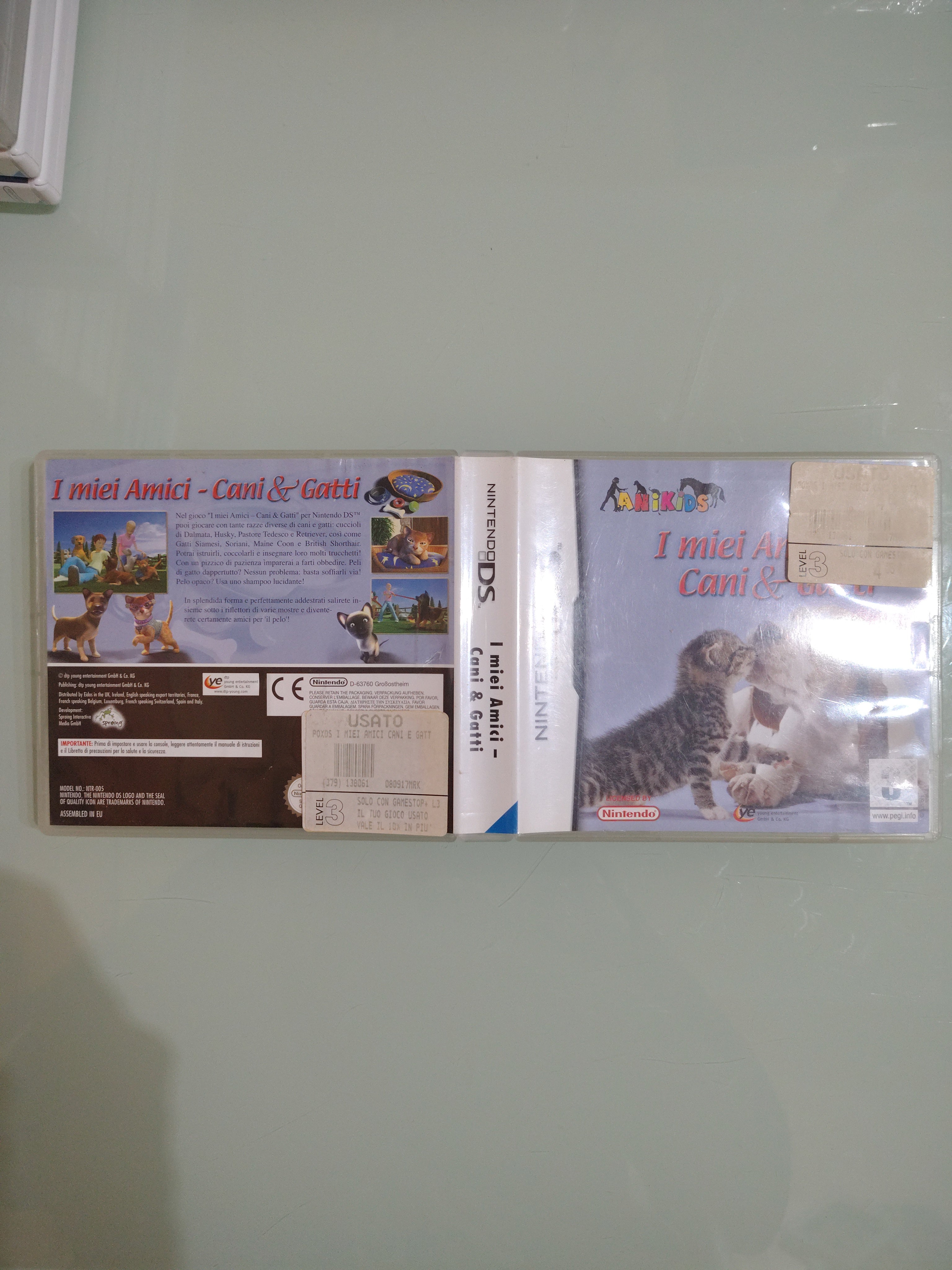 NINTENDO DS I MIEI AMICI - CANI & GATTI