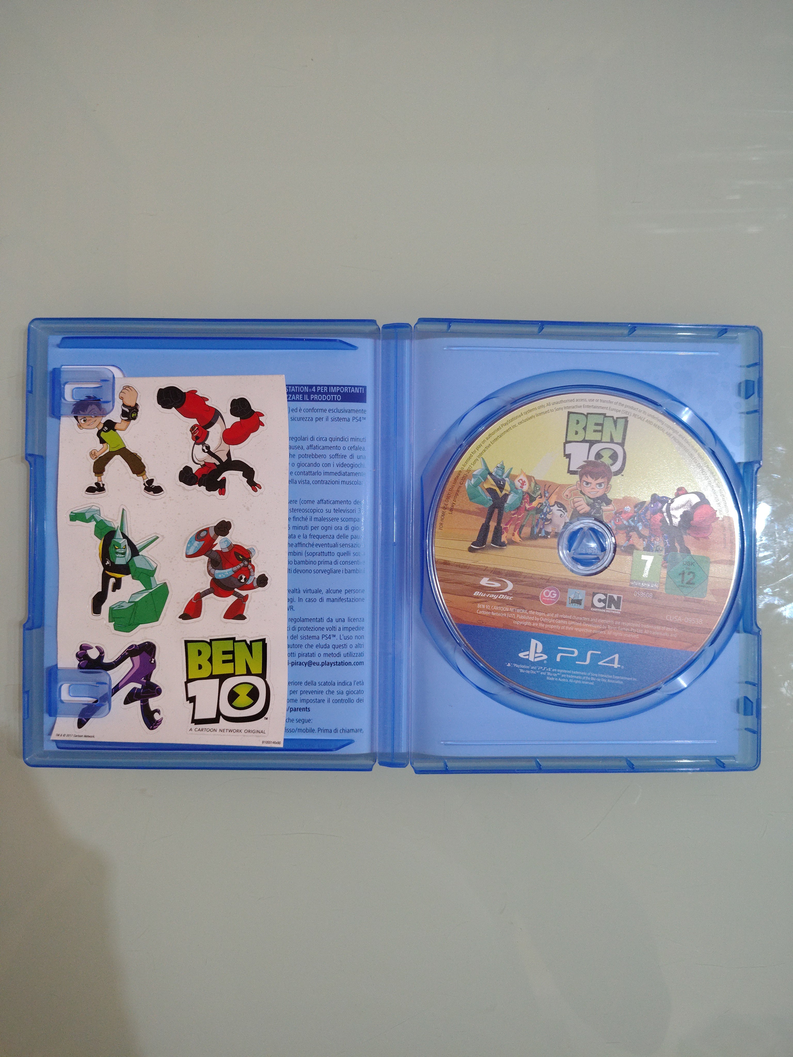 BEN 10 PS4 USATO italiano